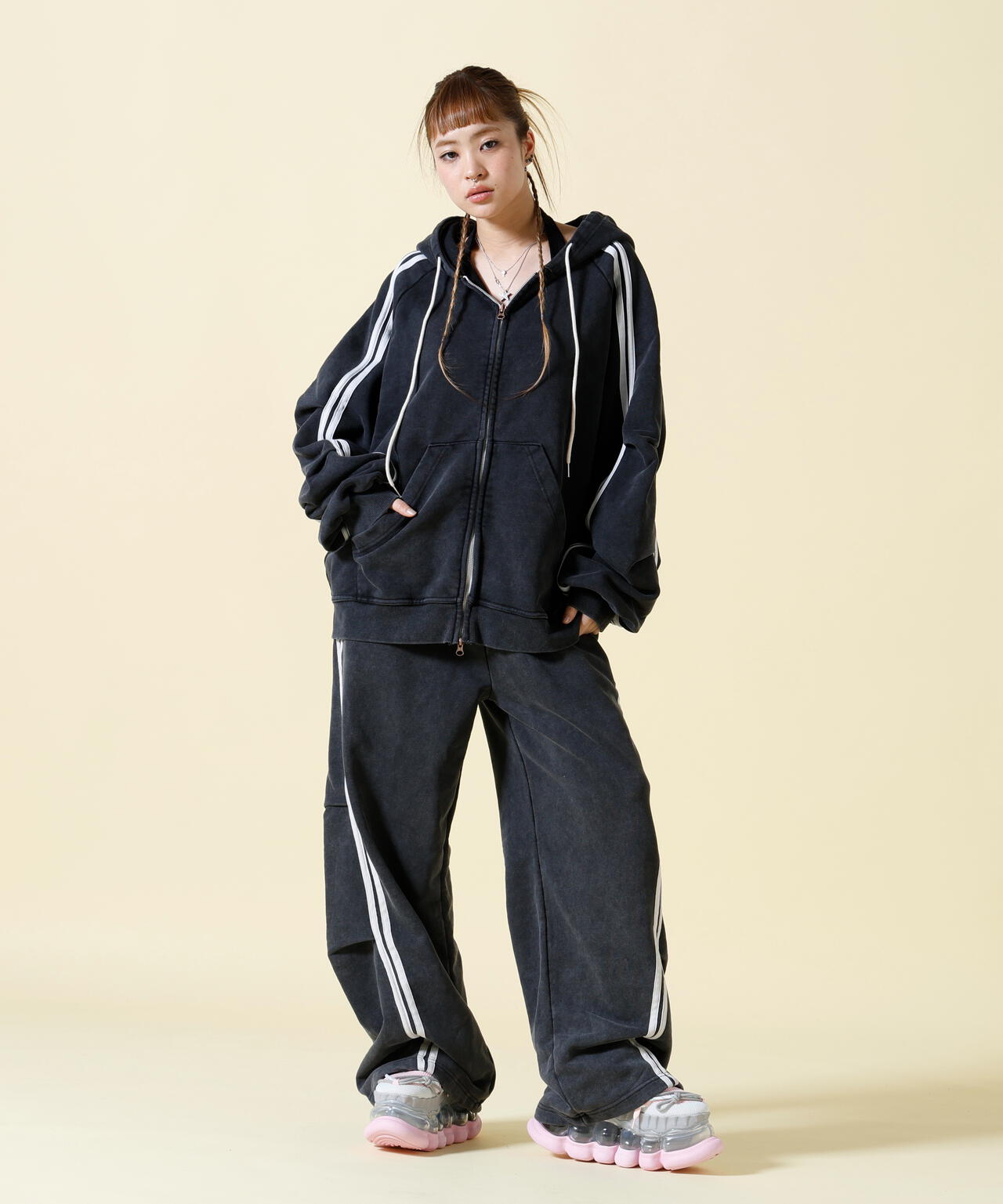 SIS/エスアイエス/Line Hood Jacket