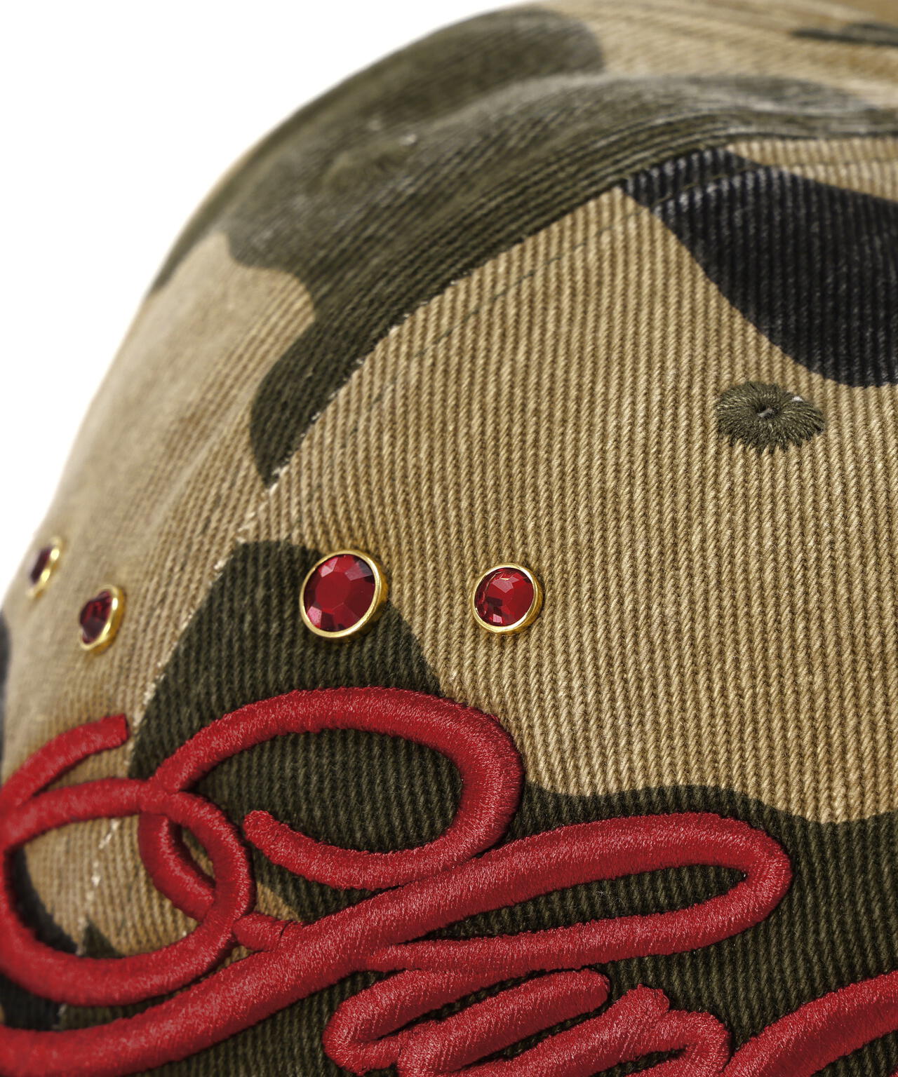 SupBaby by SUPPLIER/Jewel Studs Embroidery Logo 6 Panel Cap