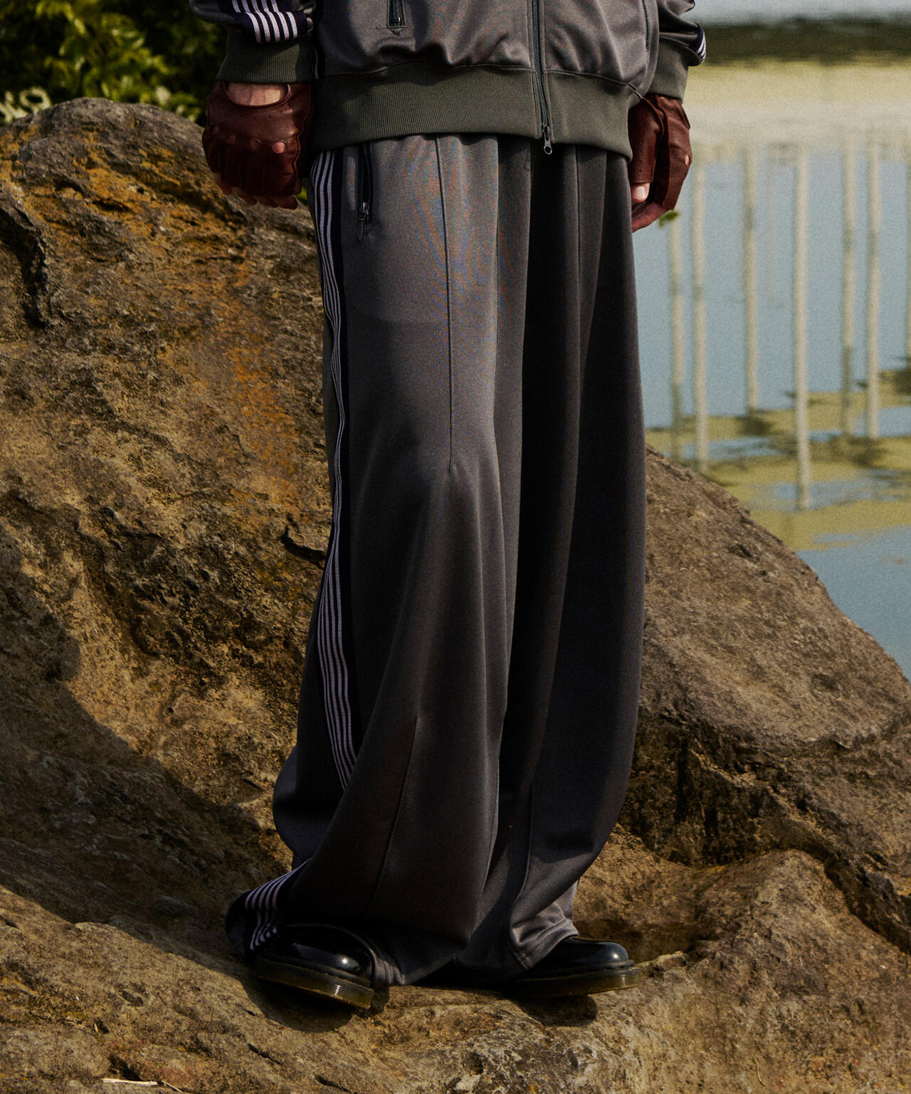 NEEDLES/ニードルズ/【LHP EXCLUSIVE】H.D.TRACK PANT - POLY SMOOTH