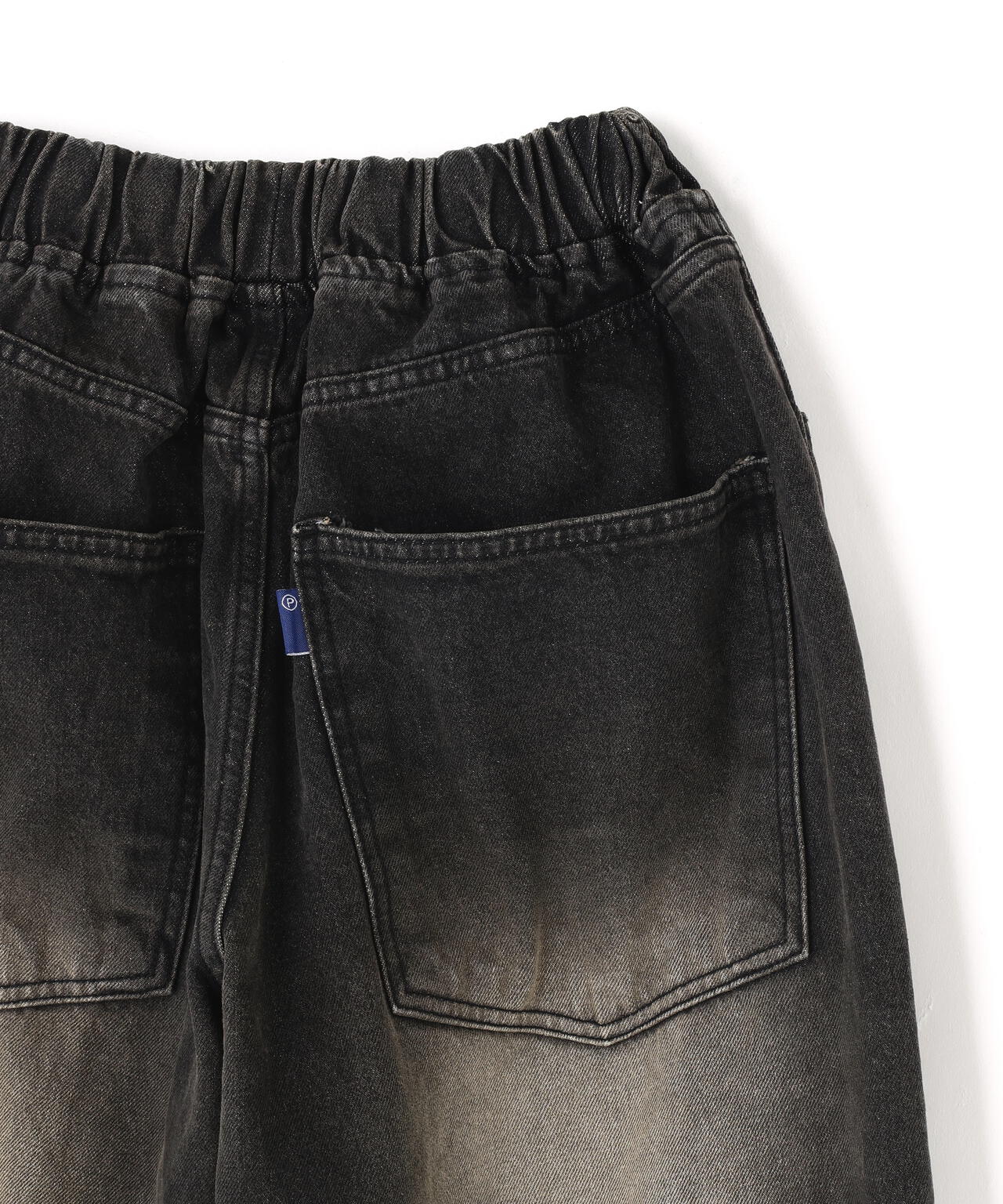 SIS/エスアイエス/Washed Wide Denim Pants