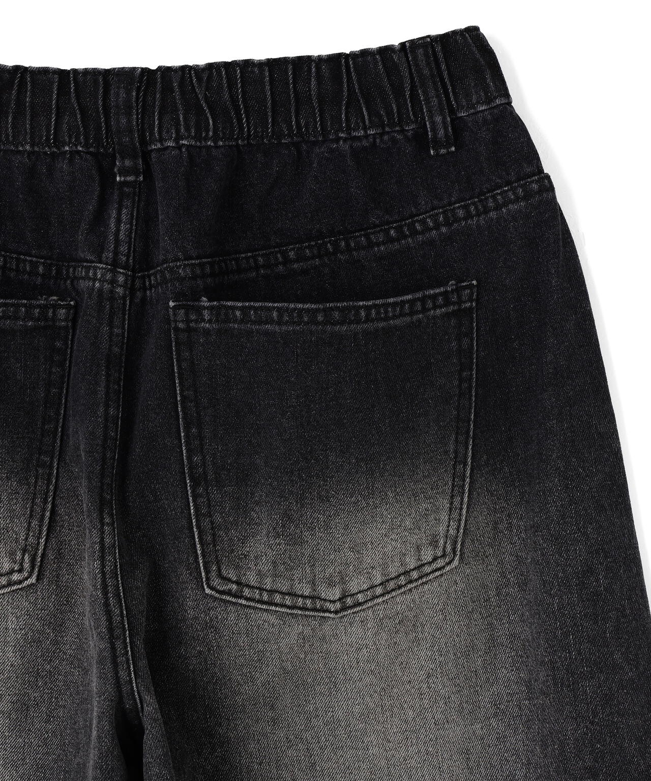 SIS/エスアイエス/Washed Wide Denim Pants