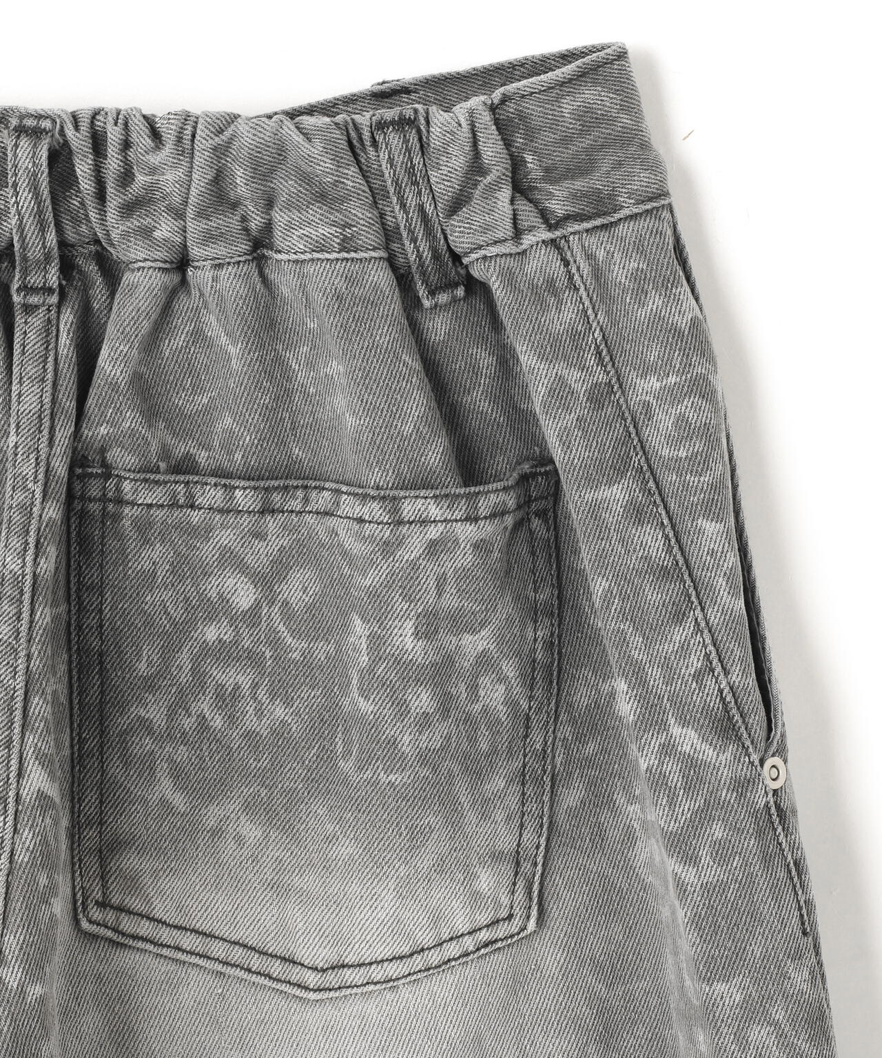 SIS/エスアイエス/Leopard Denim Pants