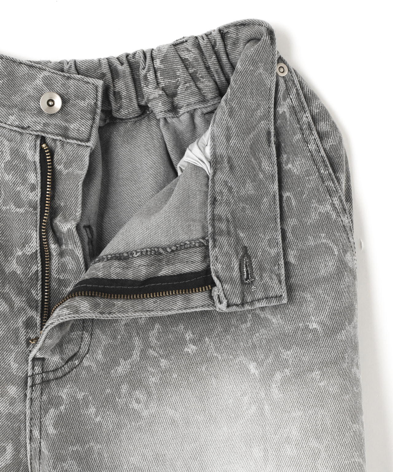 SIS/エスアイエス/Leopard Denim Pants