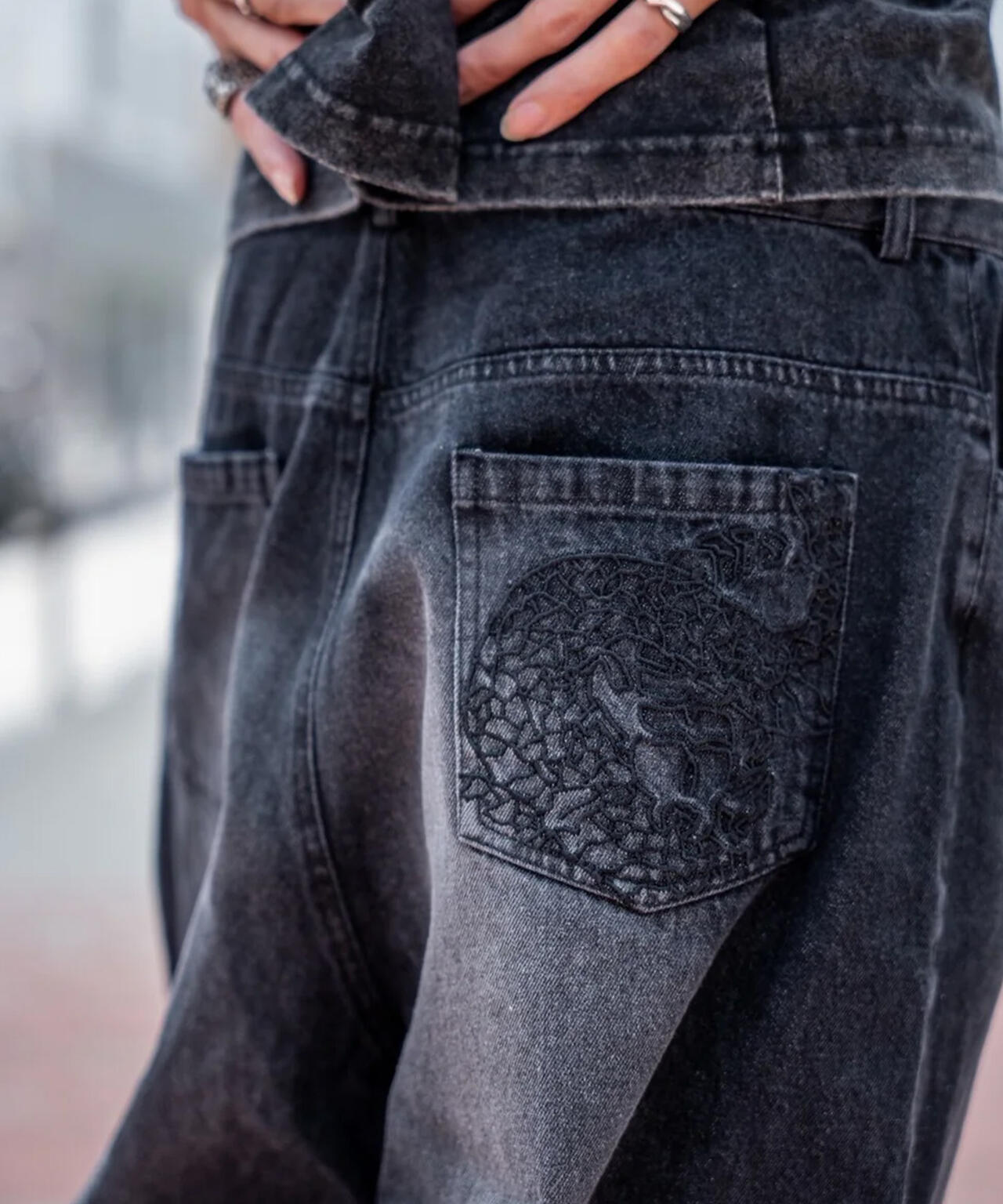 gibous/ギボス/Pocket Baggy Pants