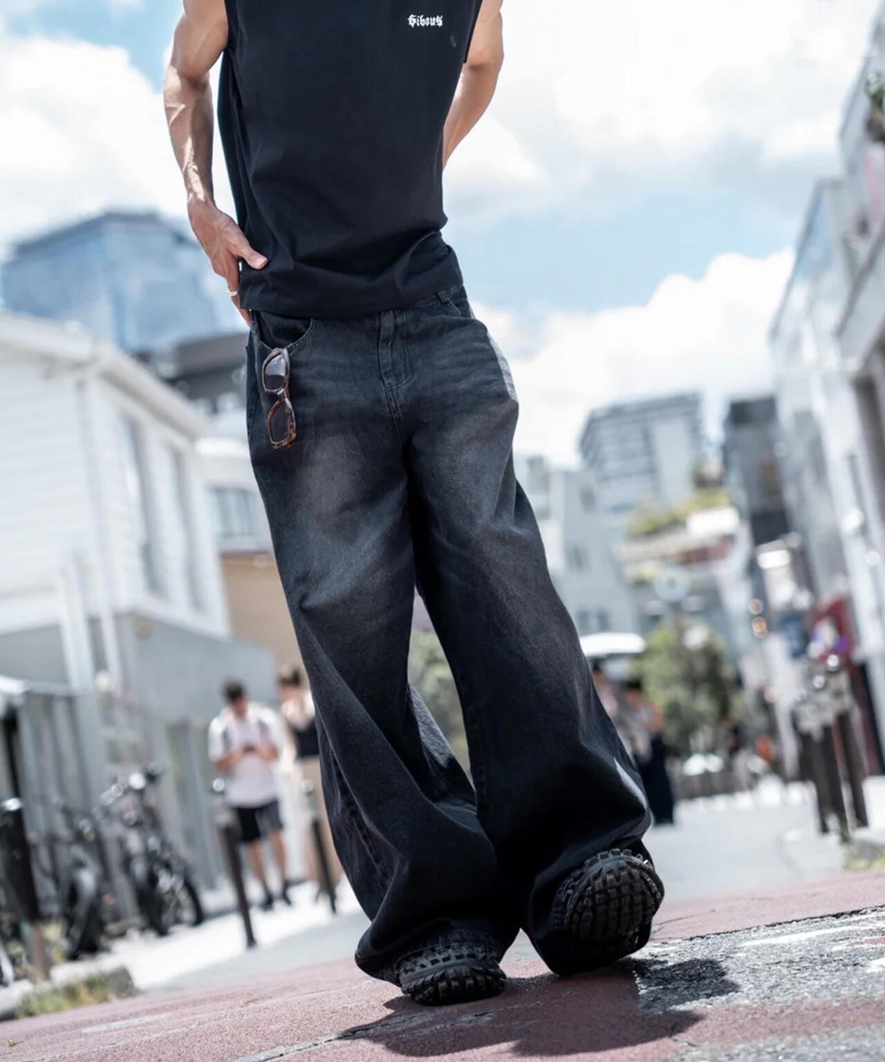 gibous/ギボス/Pocket Baggy Pants