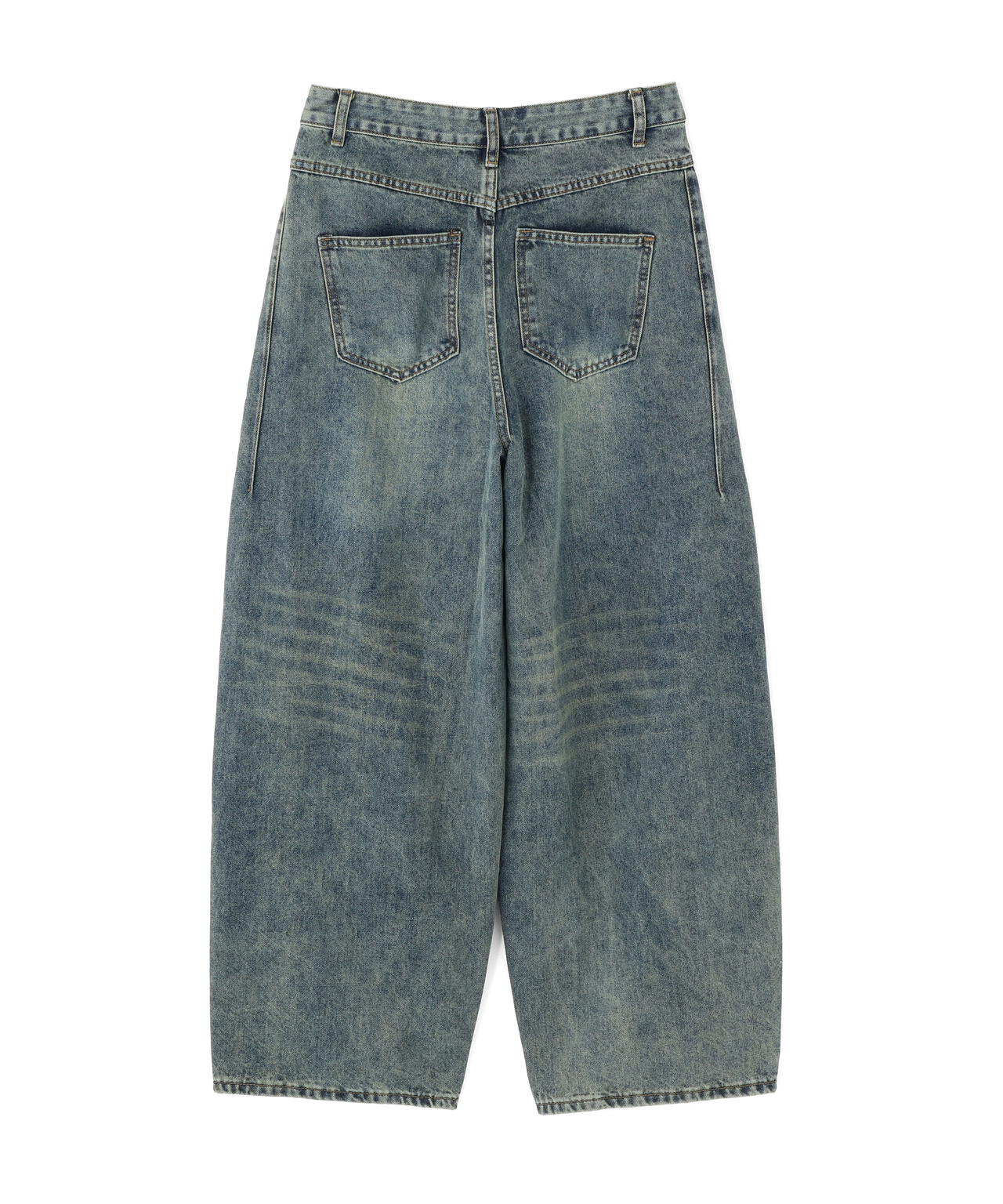MAVYTH/メヴィス/3D CURVED BAGGY DENIM PANTS