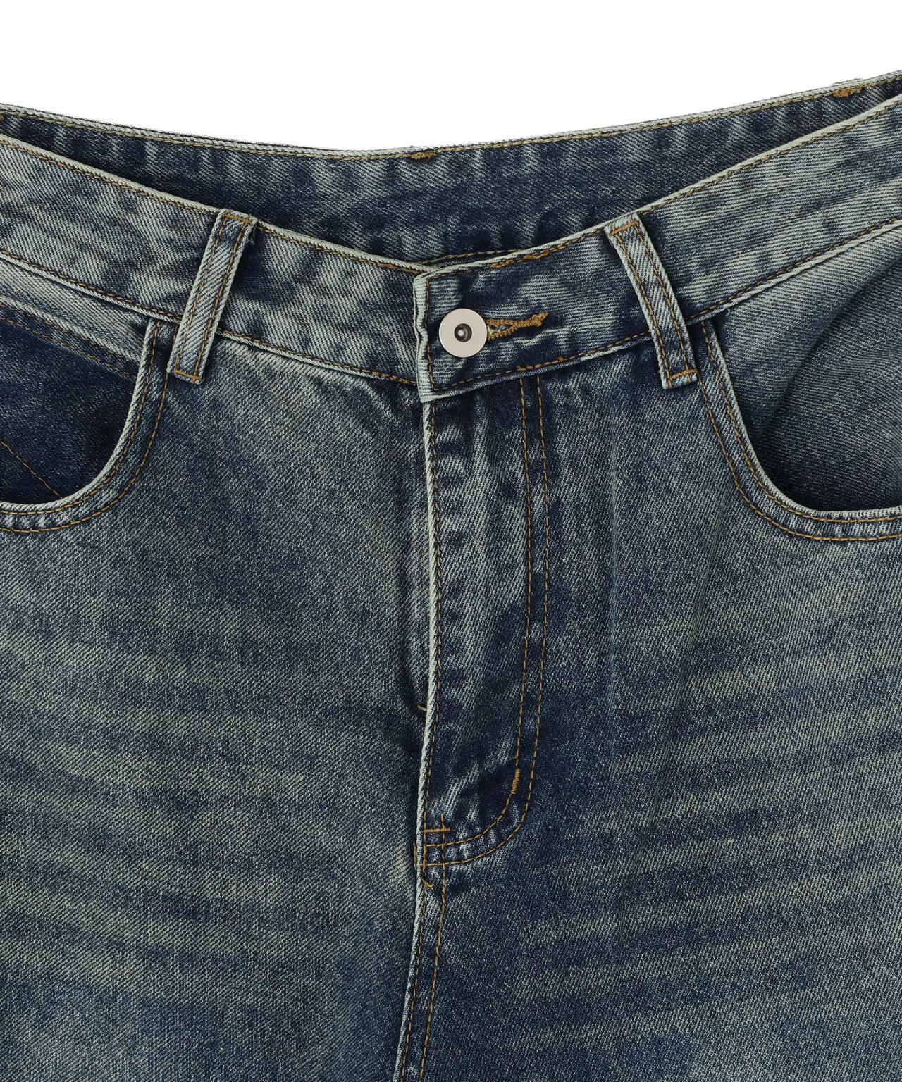 MAVYTH/メヴィス/3D CURVED BAGGY DENIM PANTS