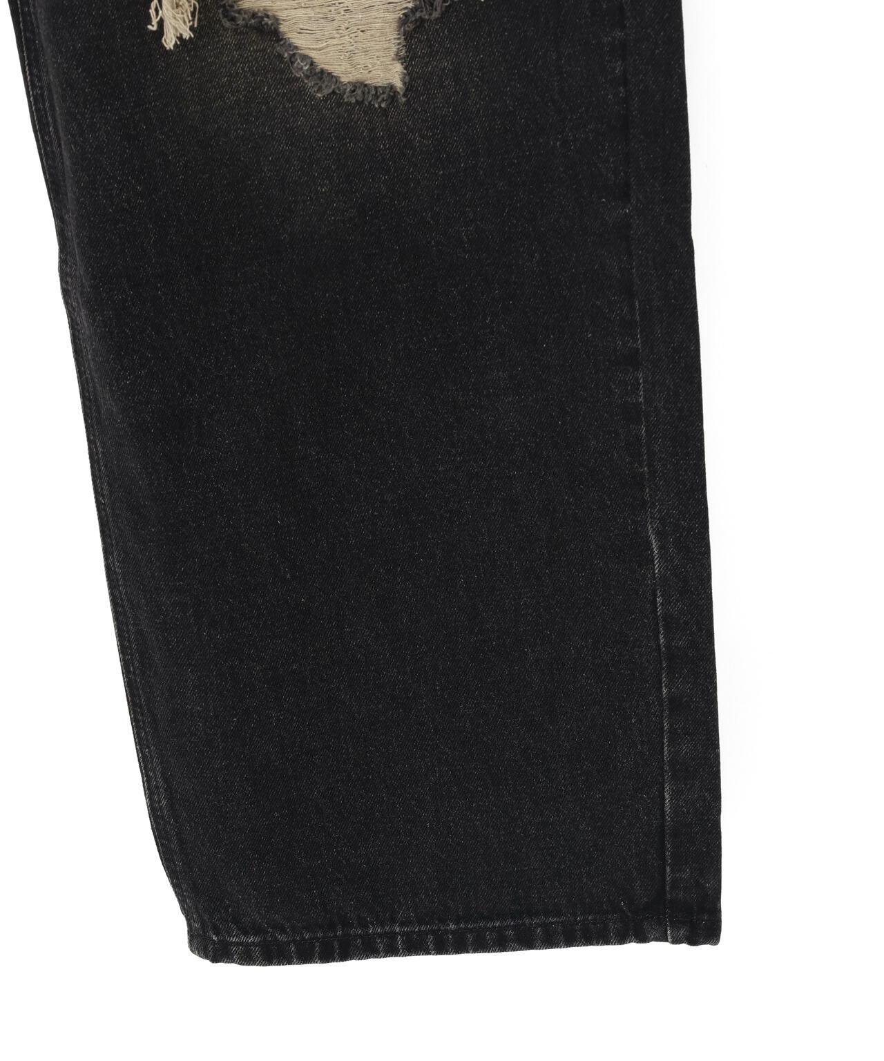 MAVYTH/メヴィス/DAMAGE WIDE DENIM PANTS