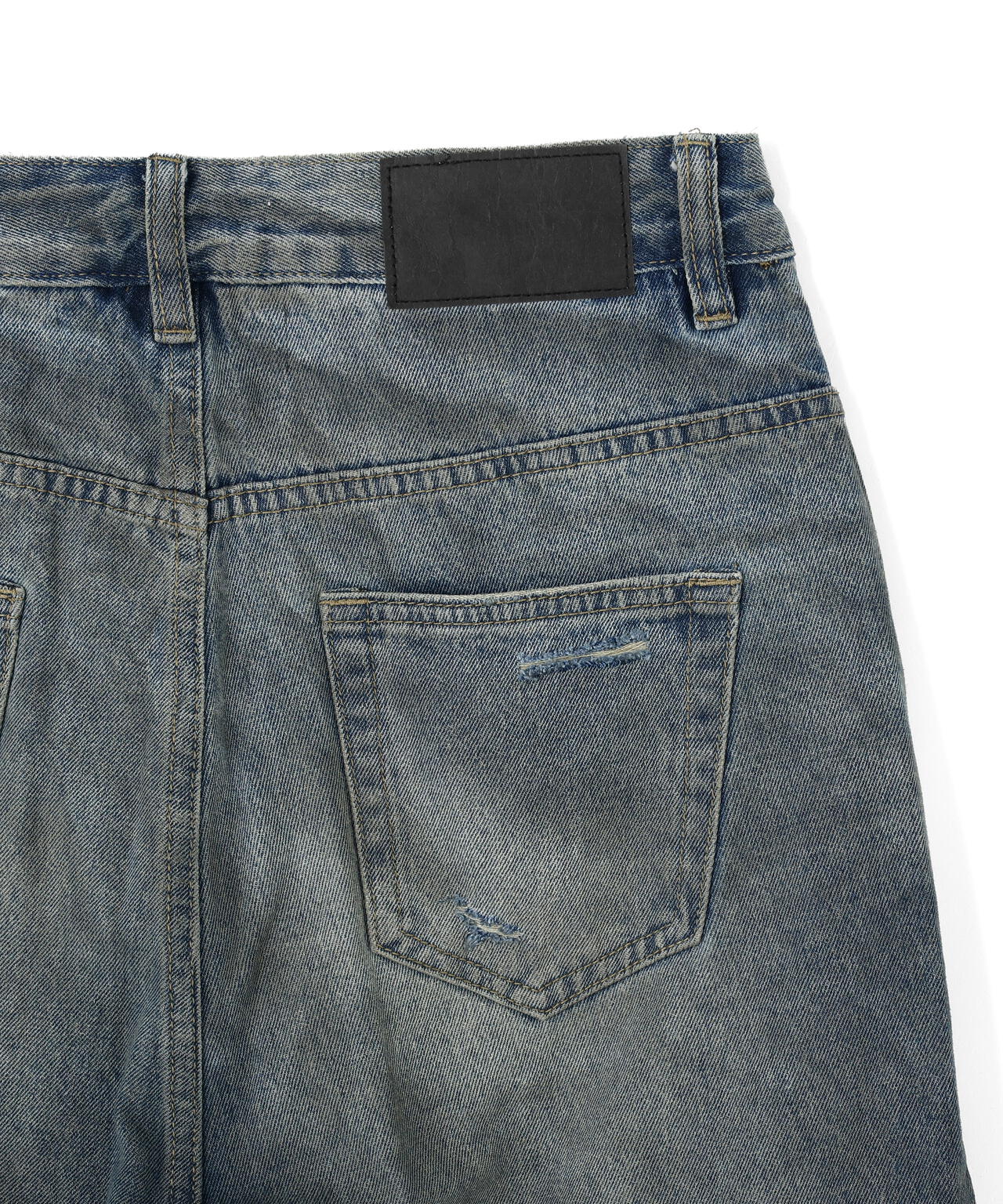 MAVYTH/メヴィス/LAYERED DENIM PANTS