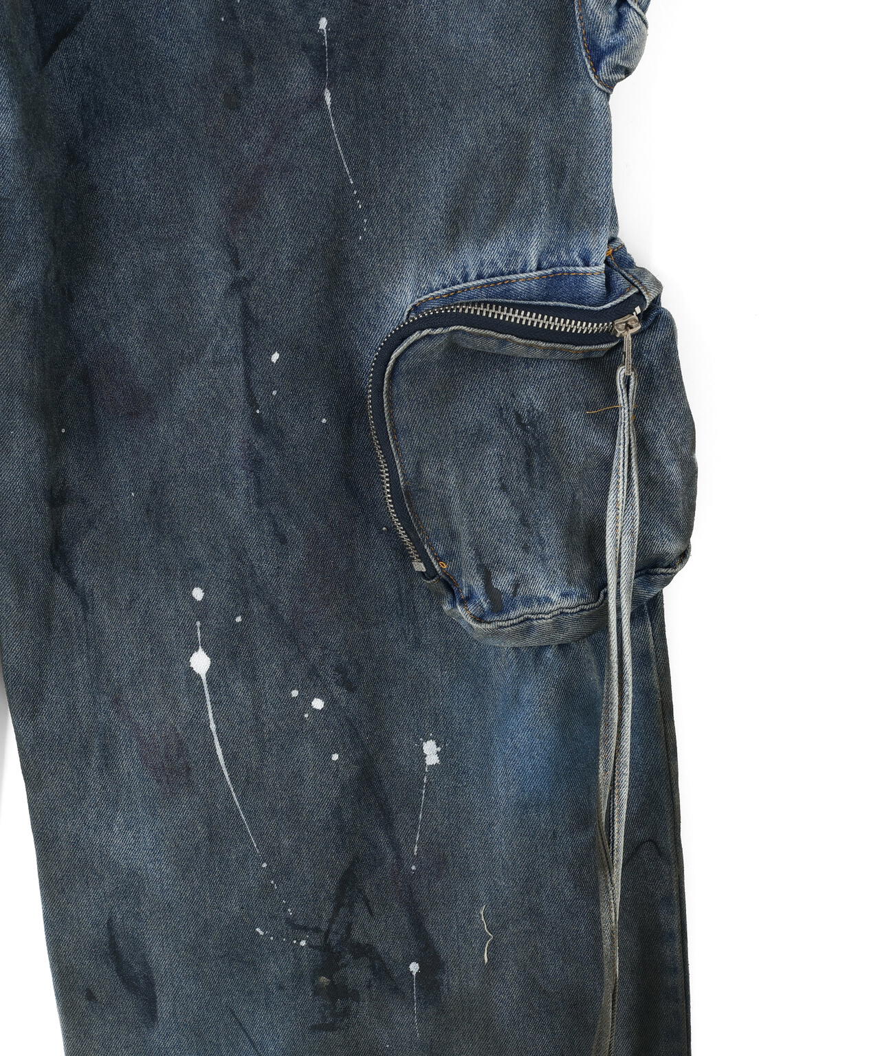 MAVYTH/メヴィス/PAINTED DEBIN CARGO PANTS