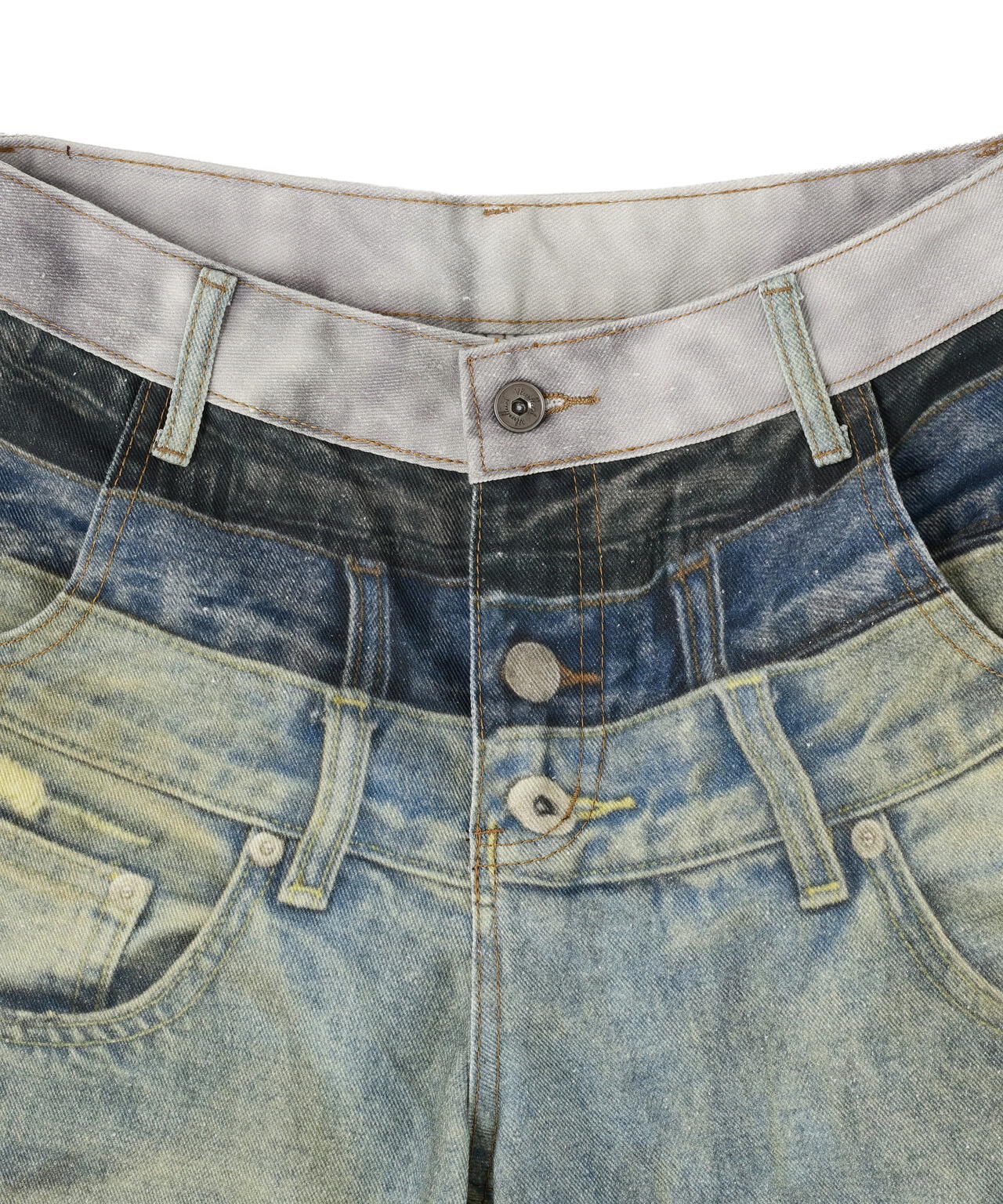 MAVYTH/メヴィス/TROMPE-I'OEIL DENIM PANT