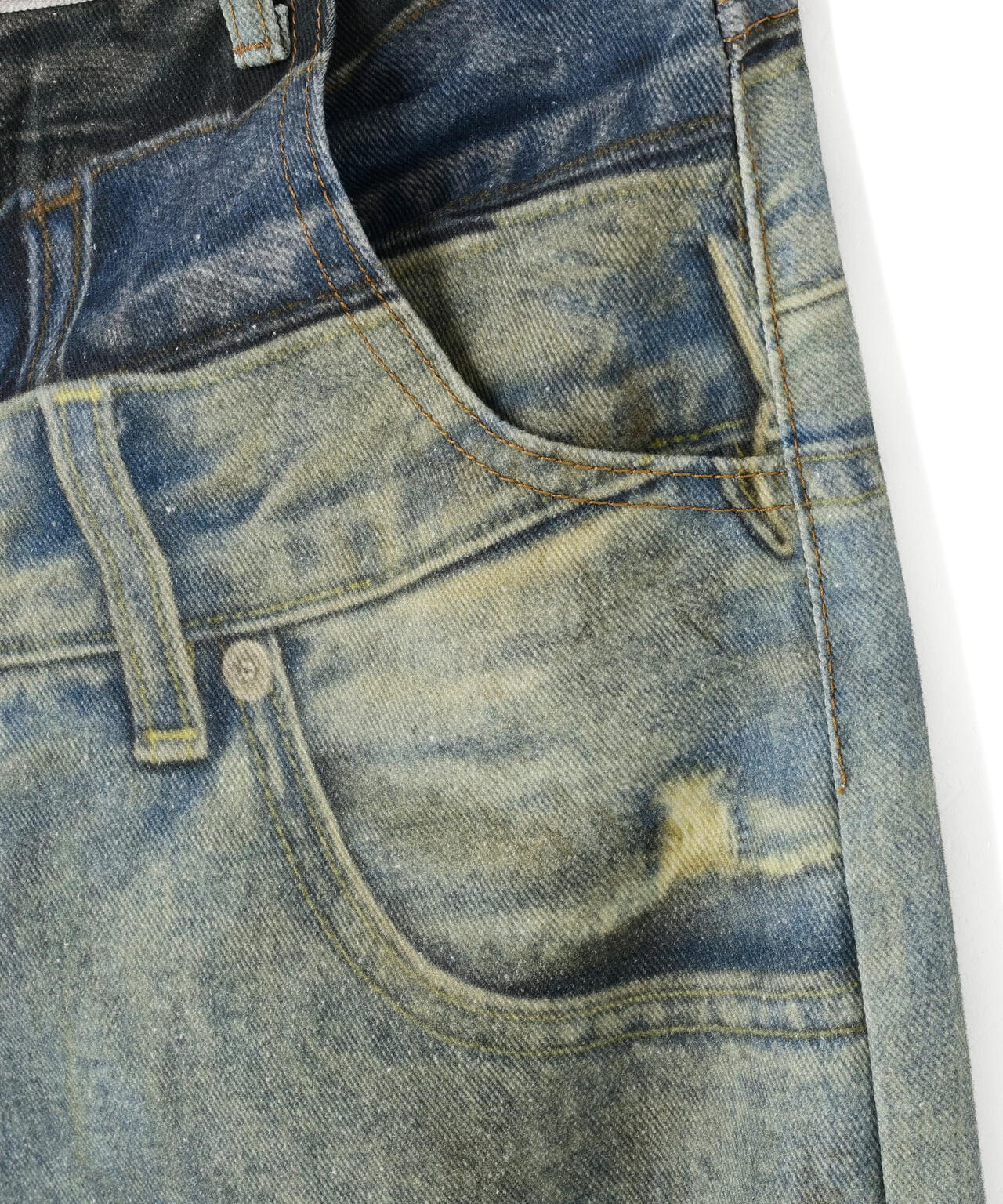 MAVYTH/メヴィス/TROMPE-I'OEIL DENIM PANT