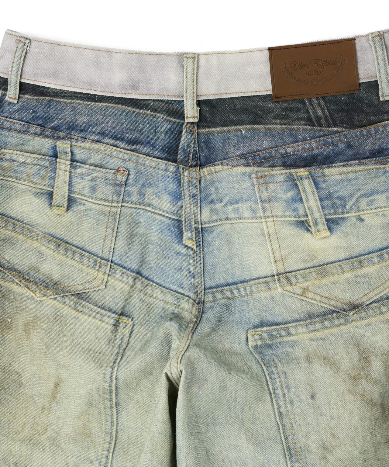 MAVYTH/メヴィス/TROMPE-I'OEIL DENIM PANT