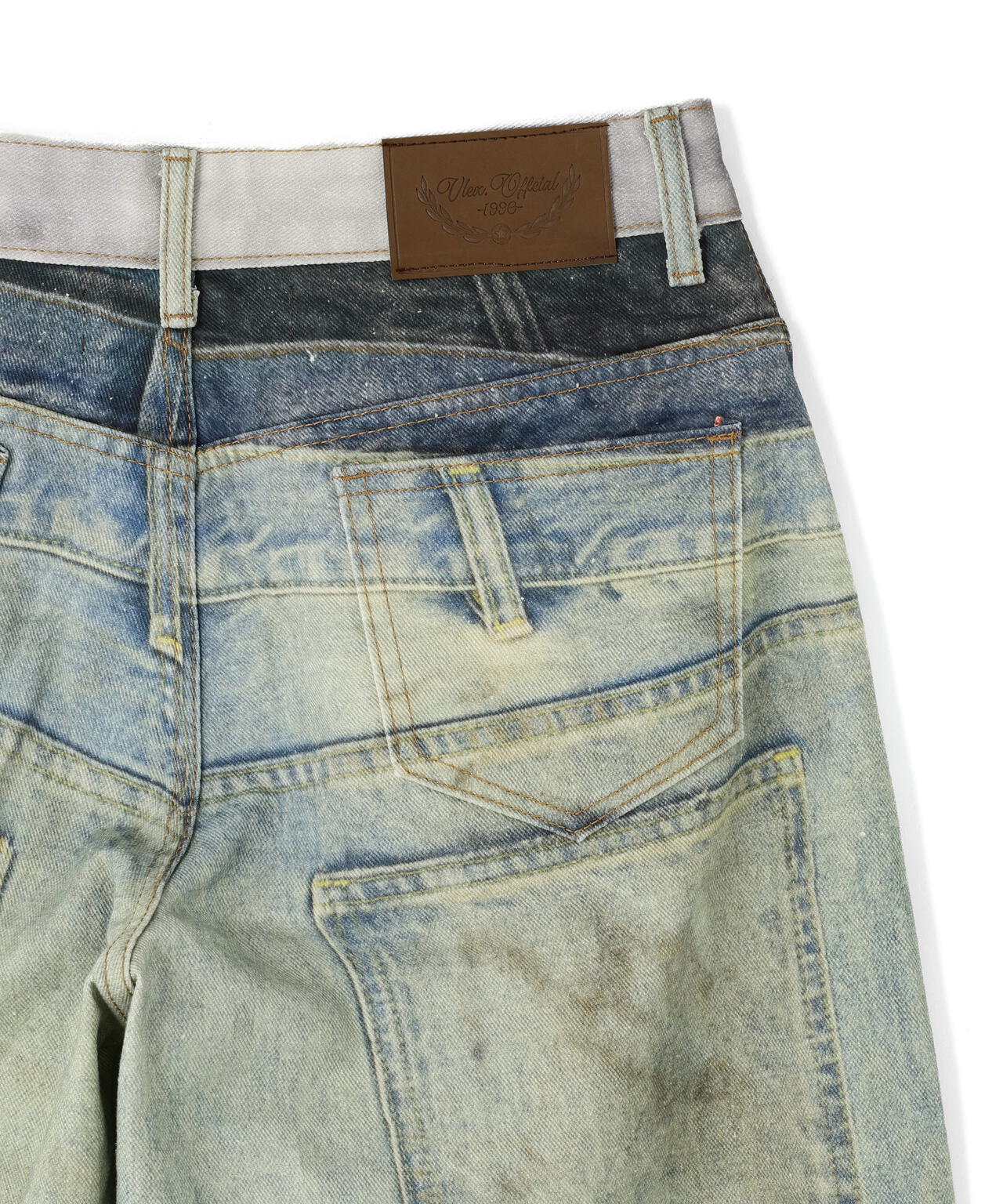 MAVYTH/メヴィス/TROMPE-I'OEIL DENIM PANT