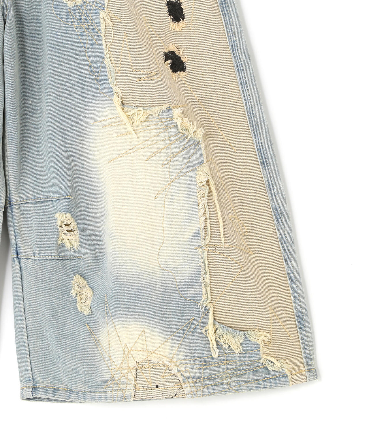 MAVYTH/メヴィス/CRUSH LOOSE DENIM PANTS