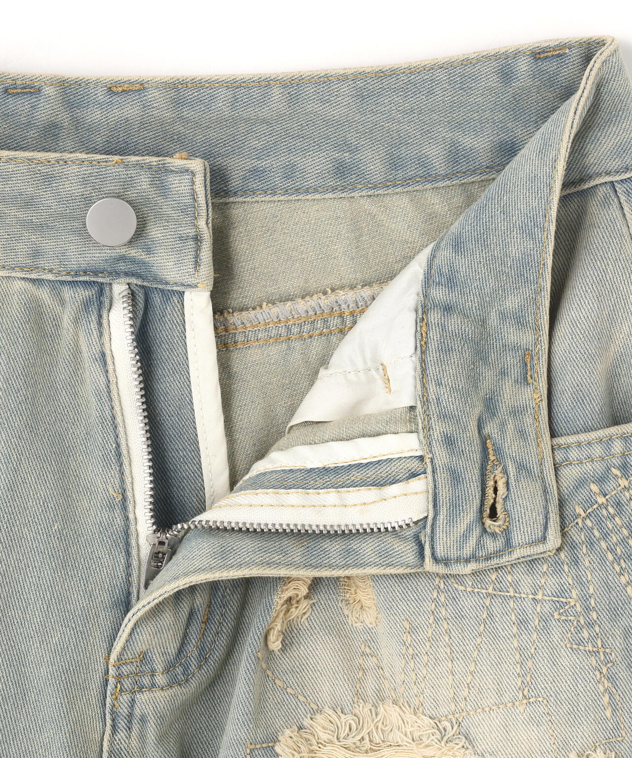 SIS/エスアイエス/Layred Crush Denim