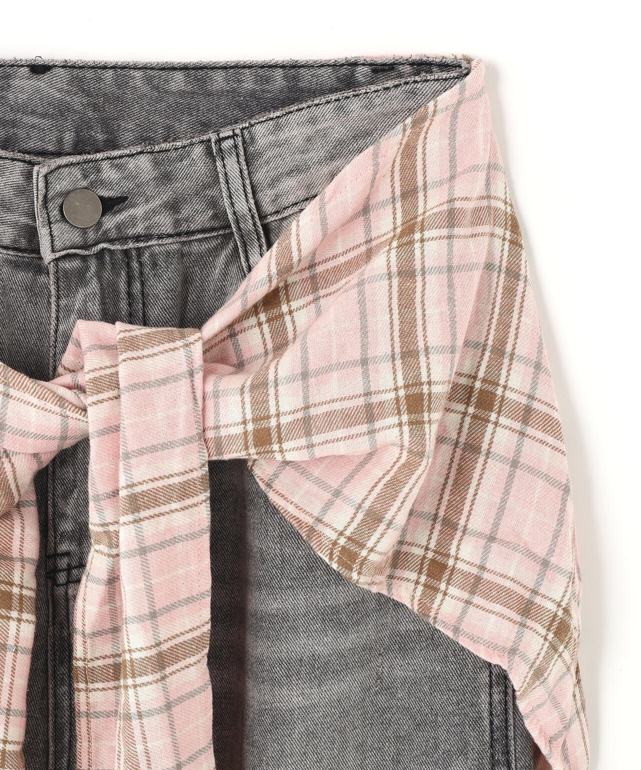 SIS/エスアイエス/Check Denim