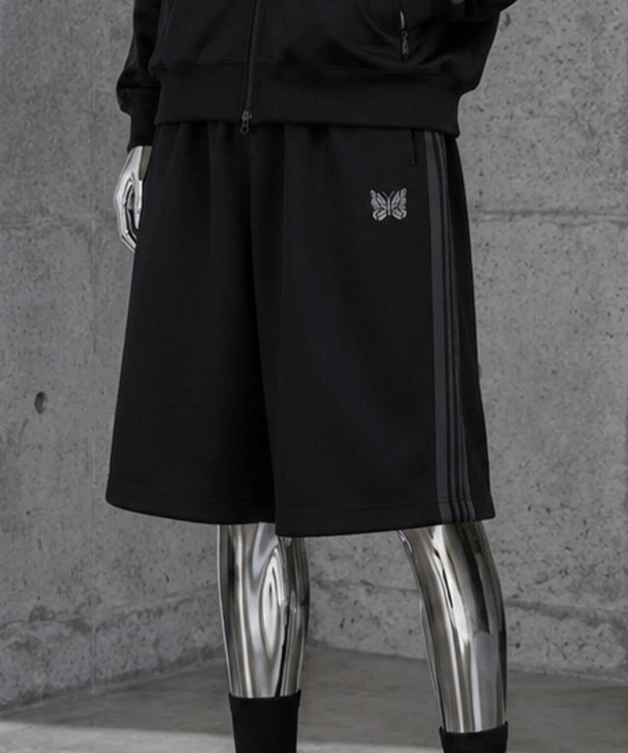 NEEDLES/ニードルズ/【LHP EXCLUSIVE】H.D.TRACK PANT SHORTS - POLY SMOOTH