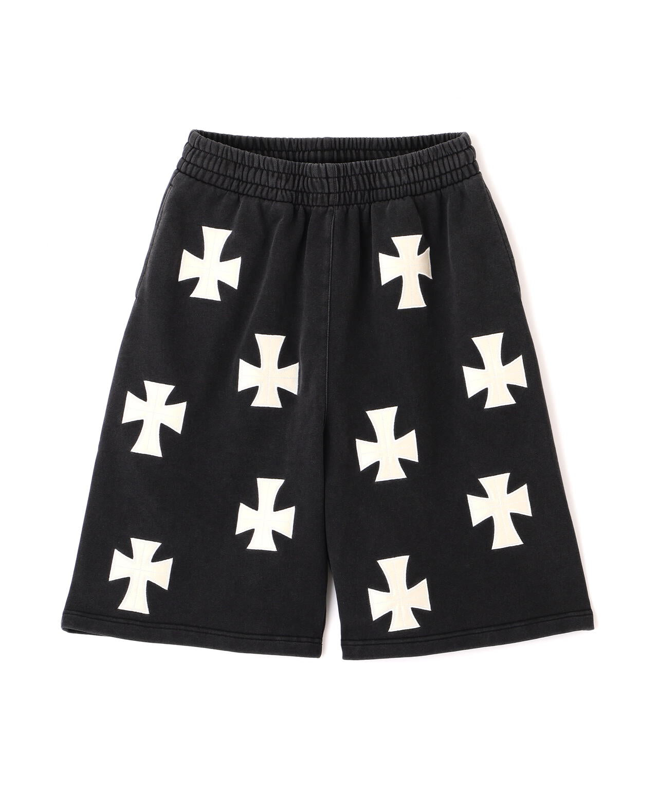 UNKNOWNLONDON/アンノウンロンドン/【LHP EXCLUSIVE】LEATHER CROSS BUGGY SHORTS