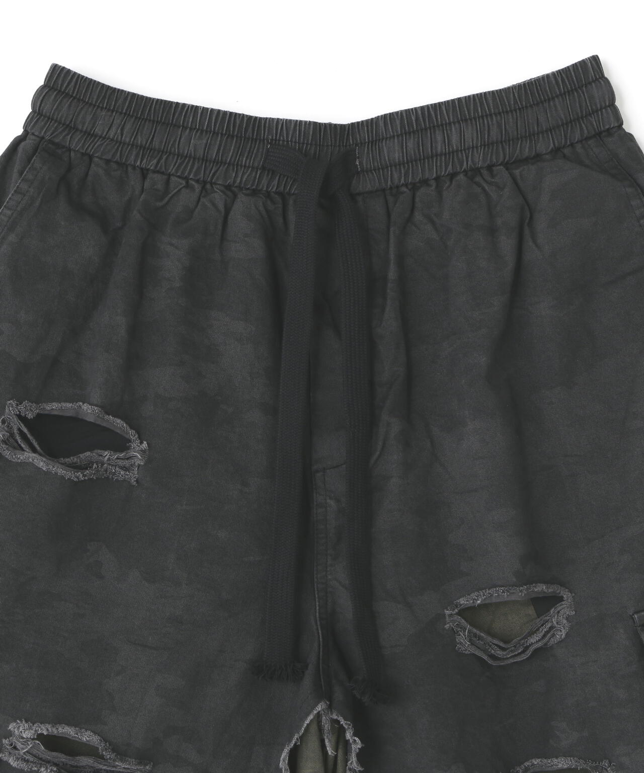 MAVYTH/メヴィス/LAYERED CAMO SHORTS