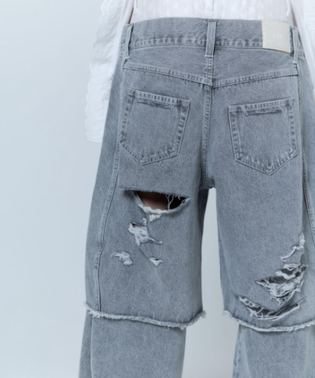 neith./ネイス/Destroyed Denim and Leg cover