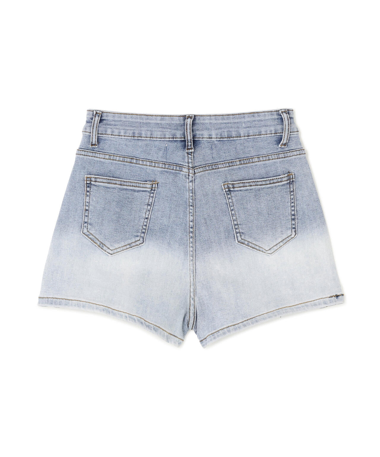 MAVYTH/メヴィス/RHINESTONE FADED DENIM SHORTS