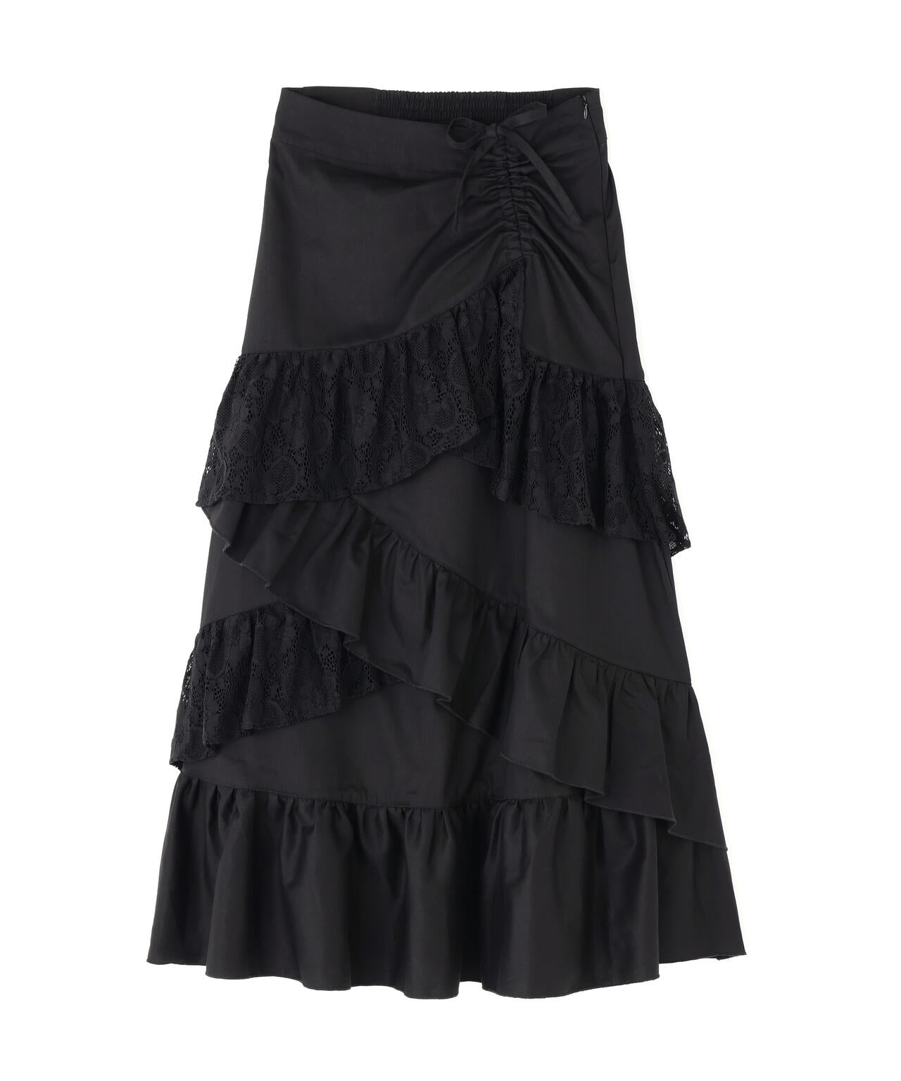 gibous/ギボス/Frill Lace Long Skirt