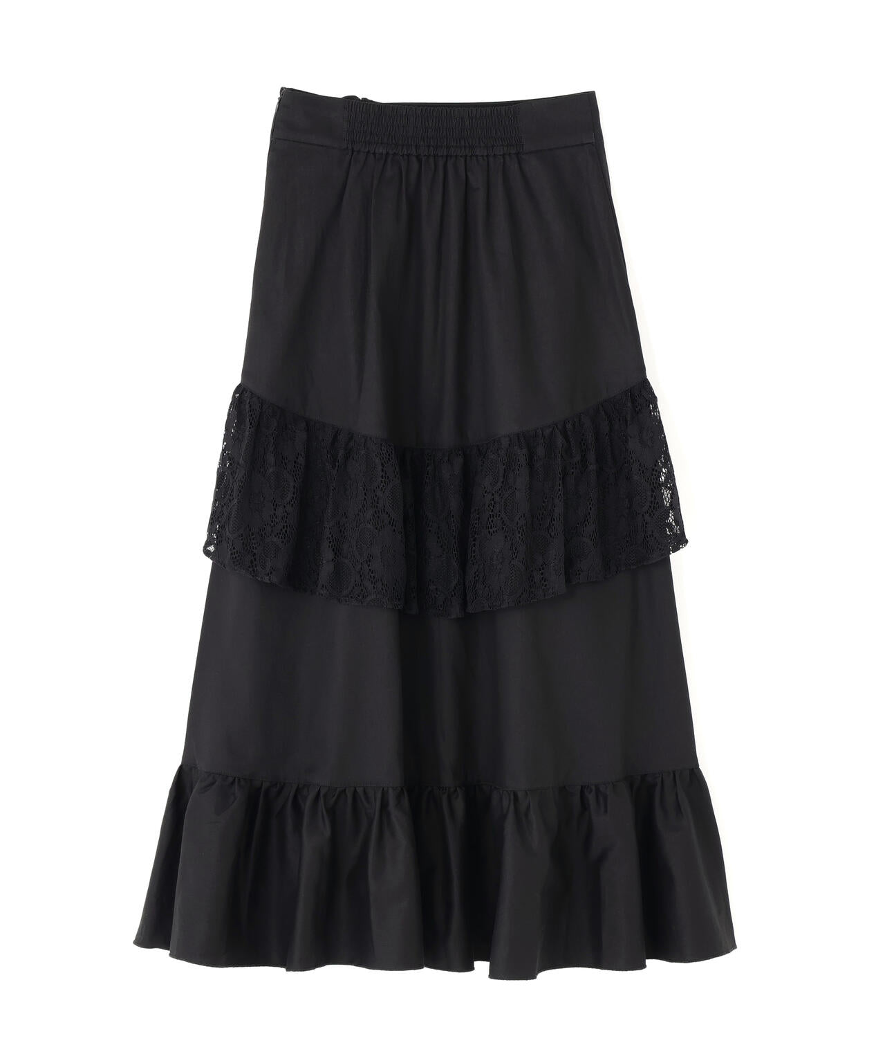 gibous/ギボス/Frill Lace Long Skirt