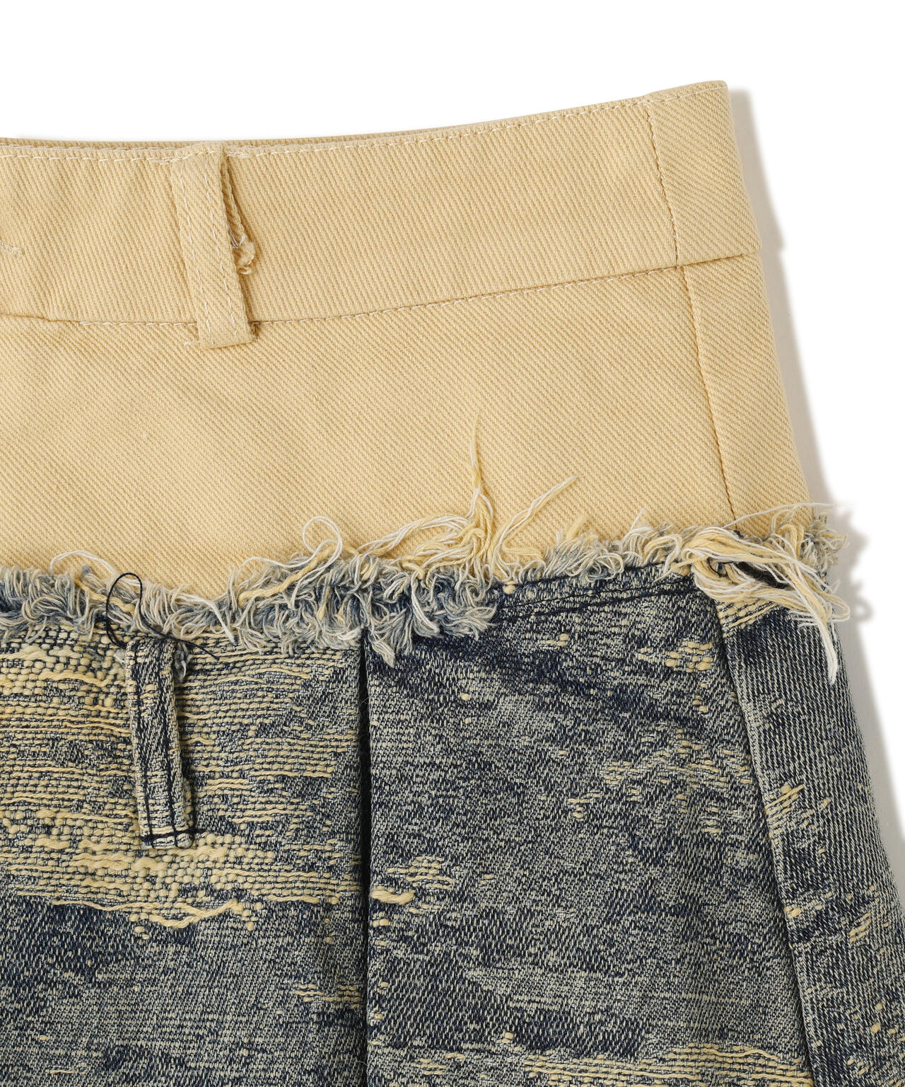 MAVYTH/メヴィス/DENIM PLEATS MINI SKIRT