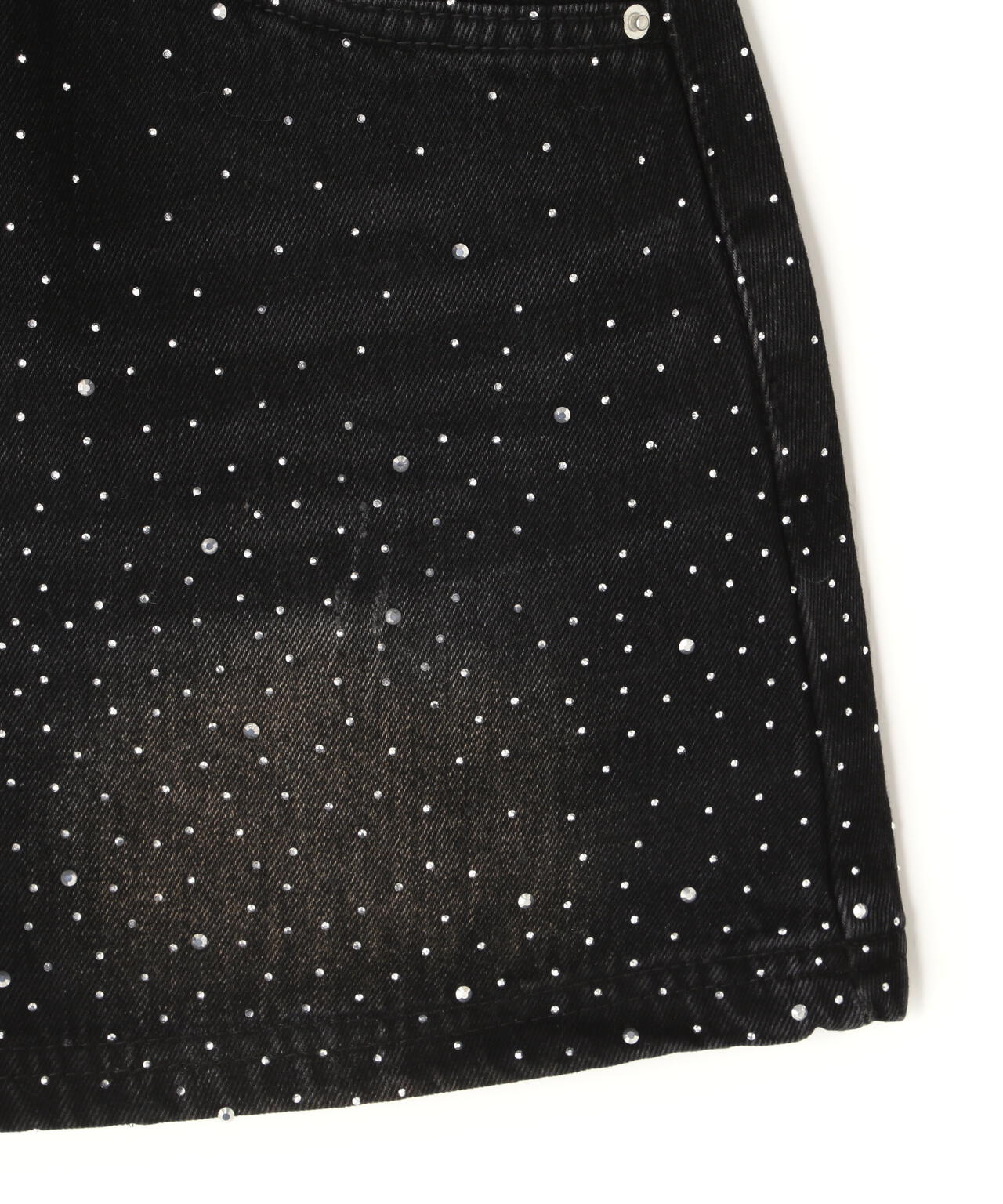 MAVYTH/メヴィス/RHINESTONE MINI SKIRT