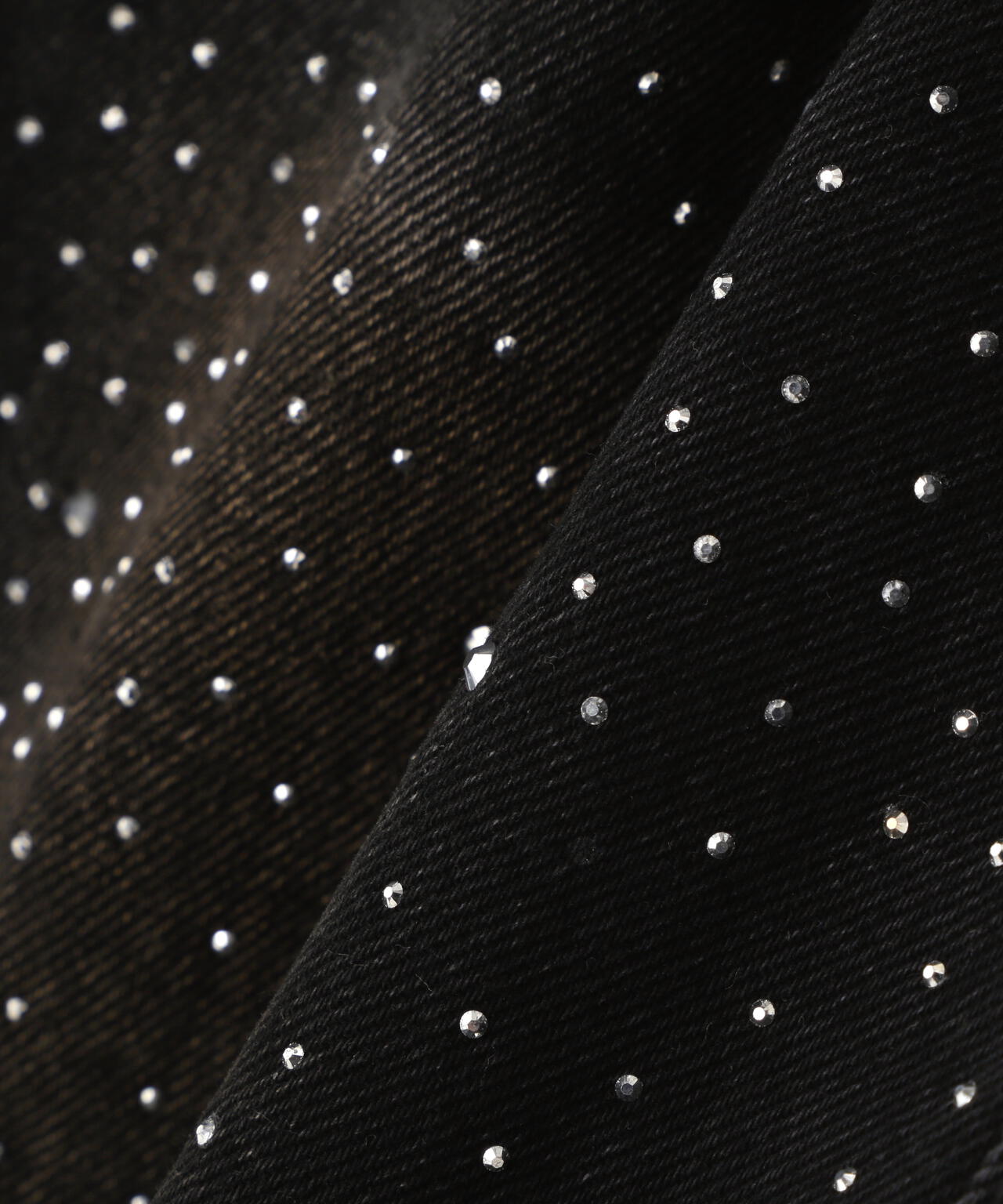 MAVYTH/メヴィス/RHINESTONE MINI SKIRT