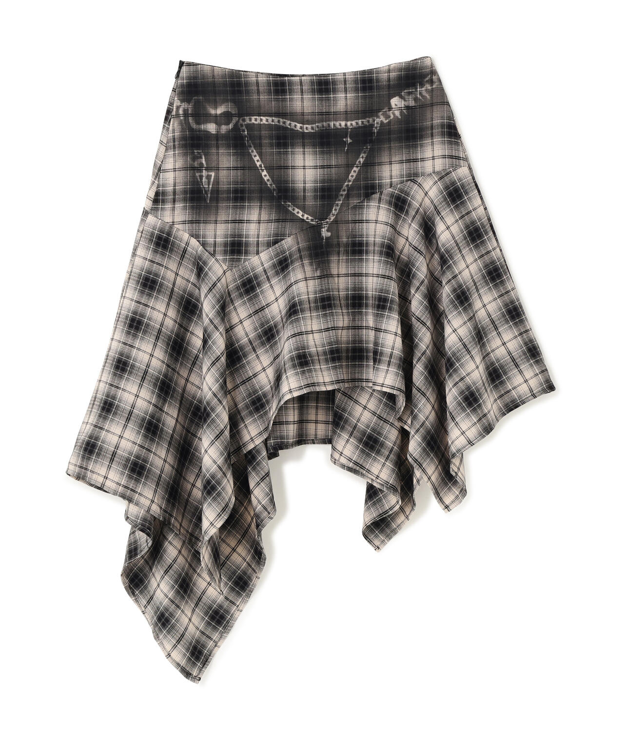 MAVYTH/メヴィス/TROMPEIL CHECK SKIRT