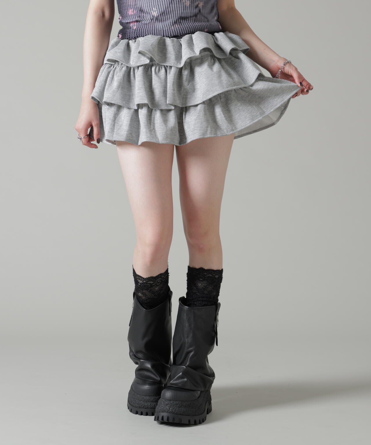 MAVYTH/メヴィス/FRILL SKIRT