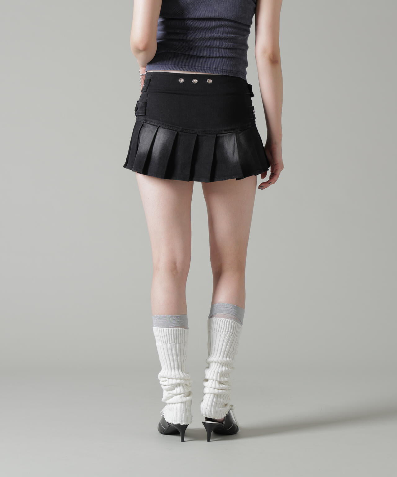 MAVYTH/メヴィス/DOUBLE BELTED SKIRT
