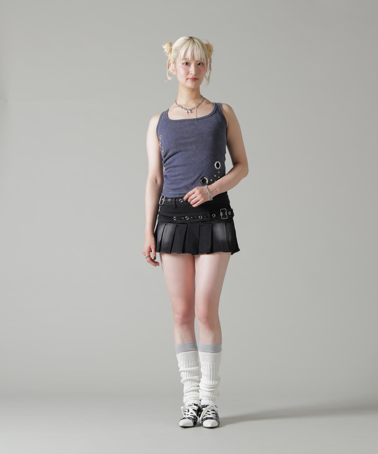 MAVYTH/メヴィス/DOUBLE BELTED SKIRT