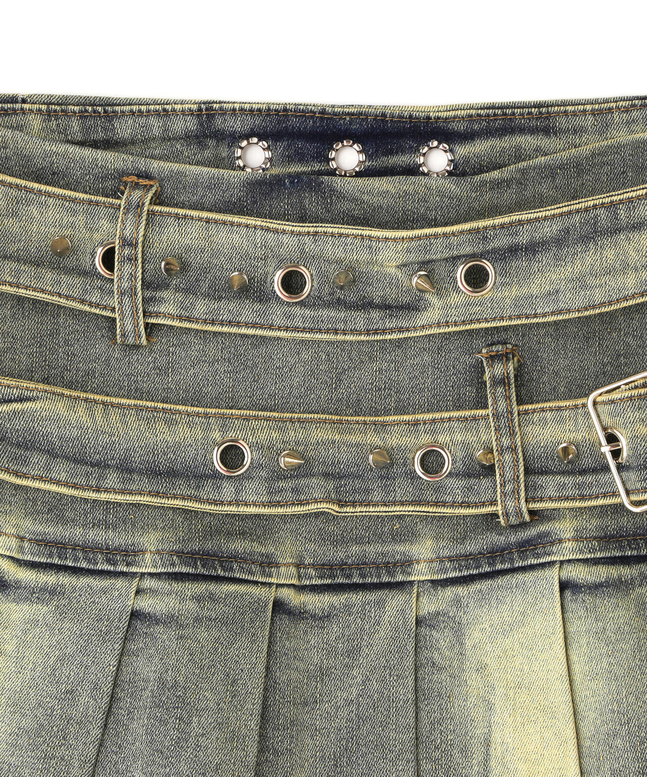 MAVYTH/メヴィス/DOUBLE BELTED SKIRT