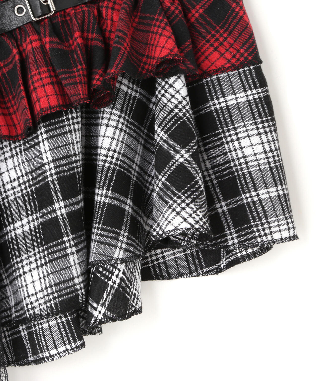 MAVYTH/メヴィス/CHECK WRAP SKIRT