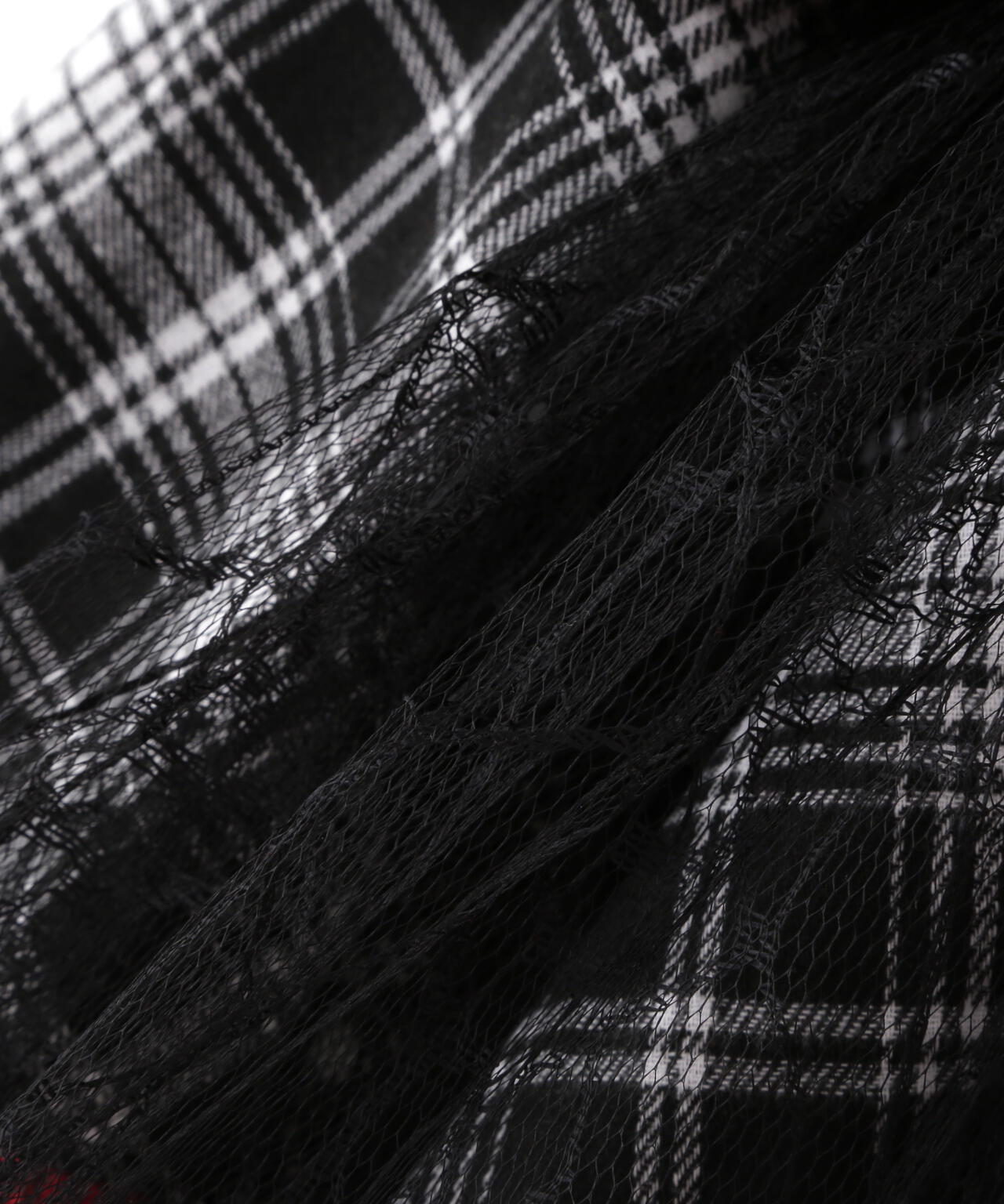 MAVYTH/メヴィス/CHECK WRAP SKIRT