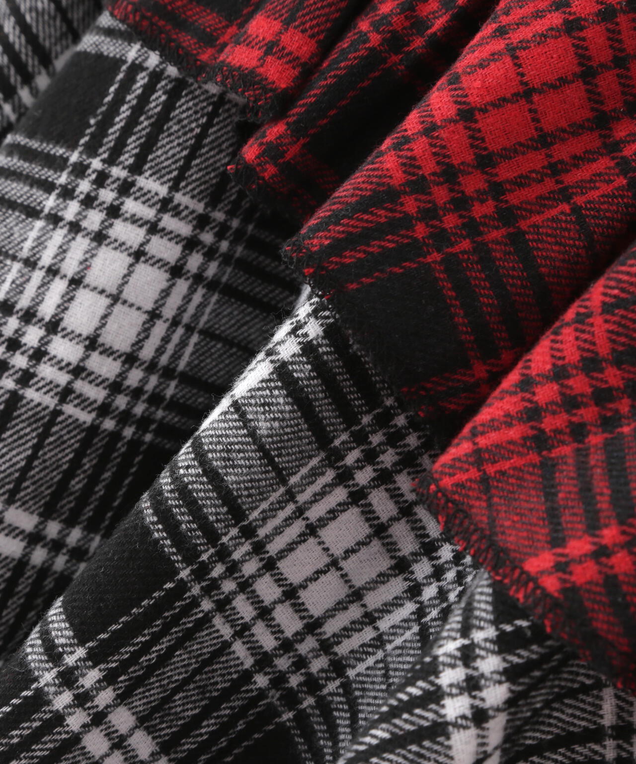 MAVYTH/メヴィス/CHECK WRAP SKIRT