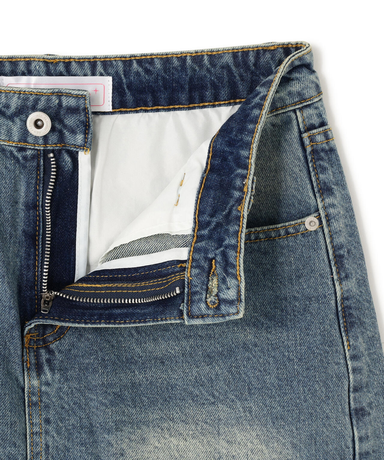 MAVYTH/メヴィス/DENIM SKIRT WITH LEG COVER