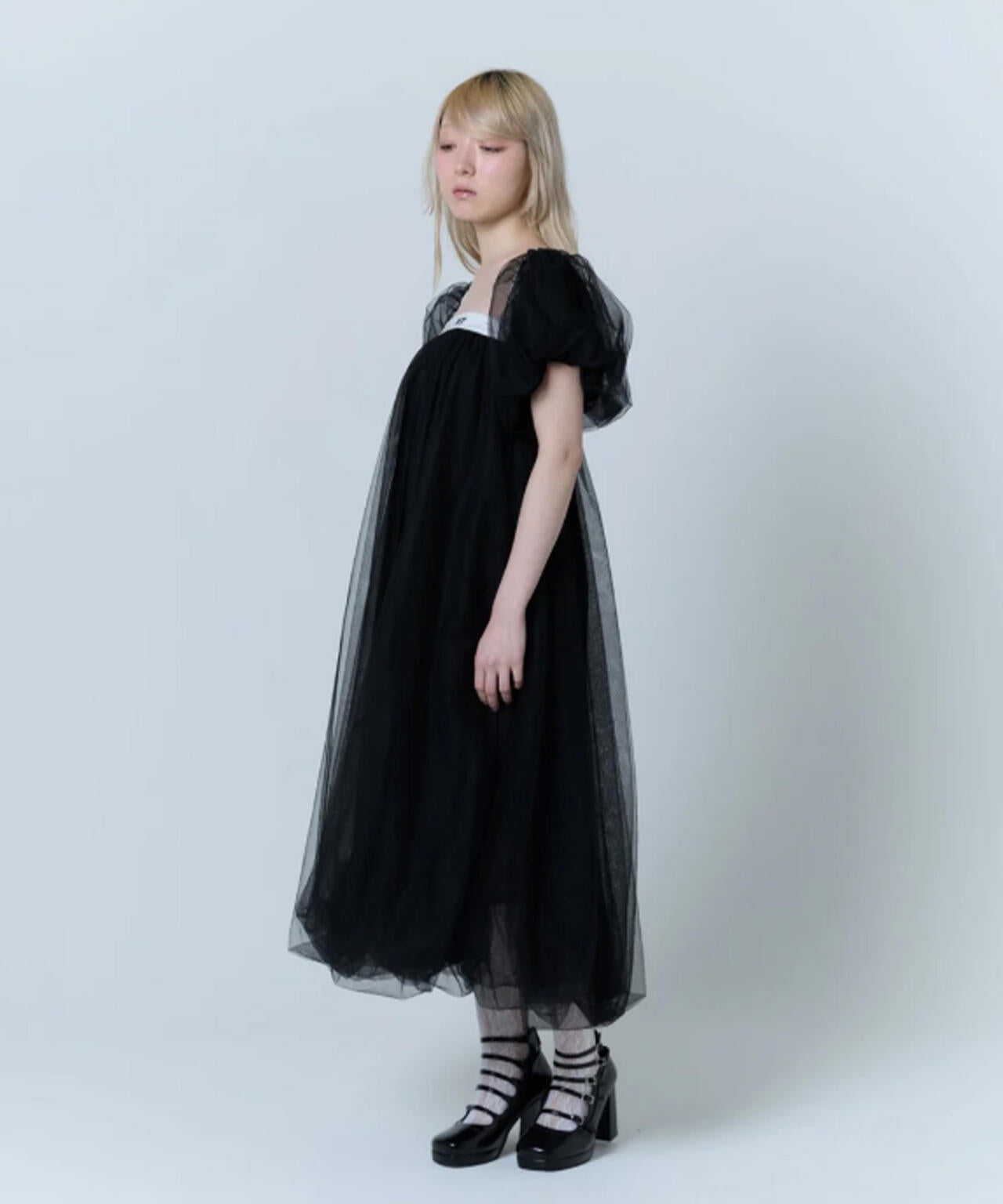 neith./ネイス/Tulle Bare Dress