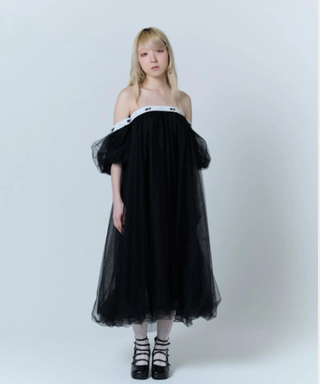 neith./ネイス/Tulle Bare Dress