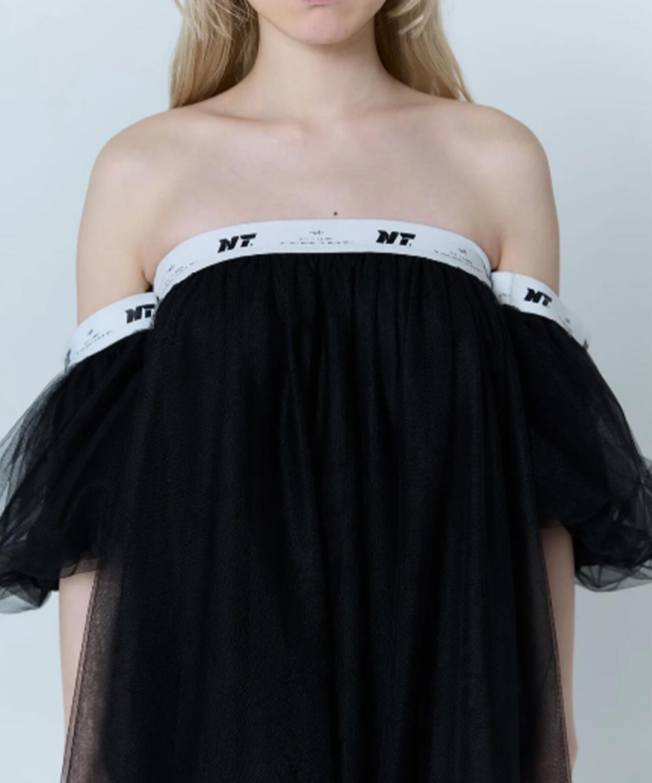 neith./ネイス/Tulle Bare Dress
