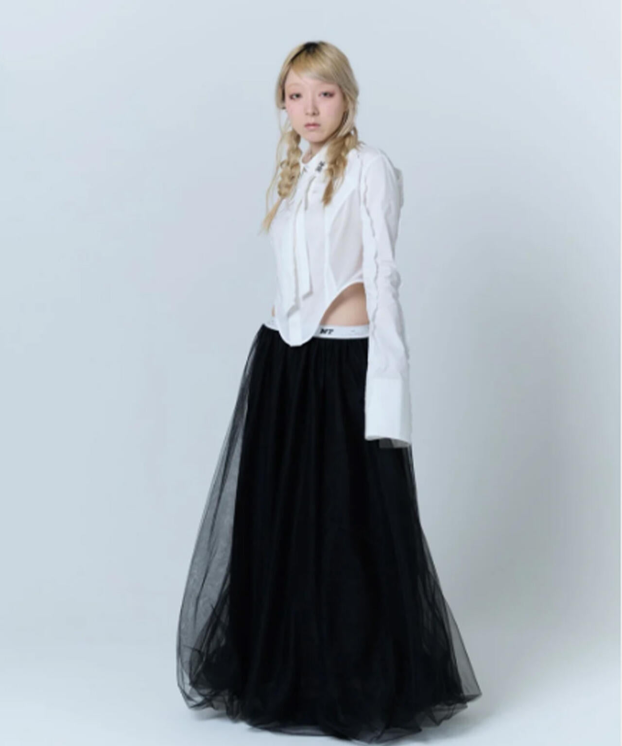 neith./ネイス/Tulle Bare Dress