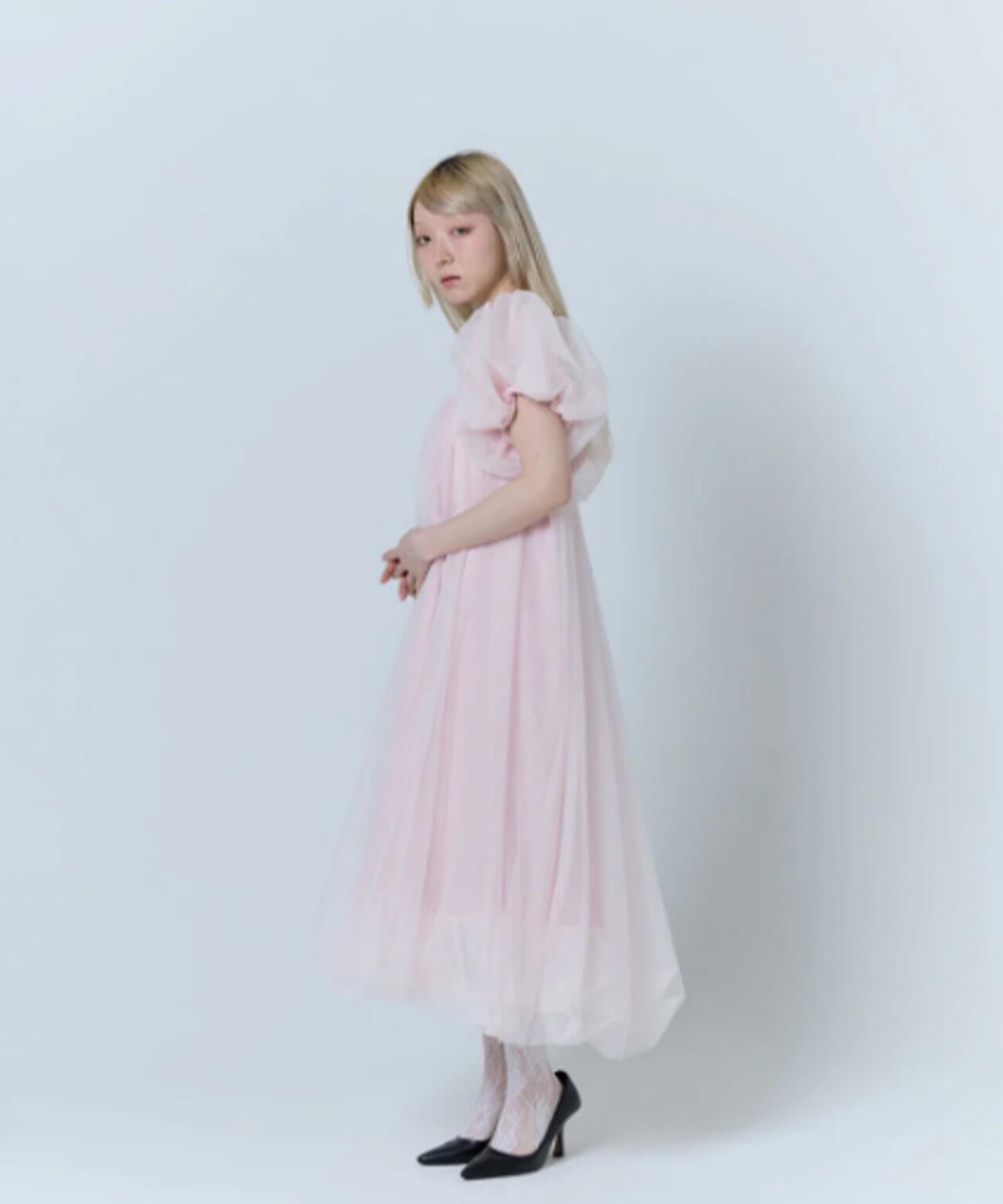 neith./ネイス/Tulle Bare Dress