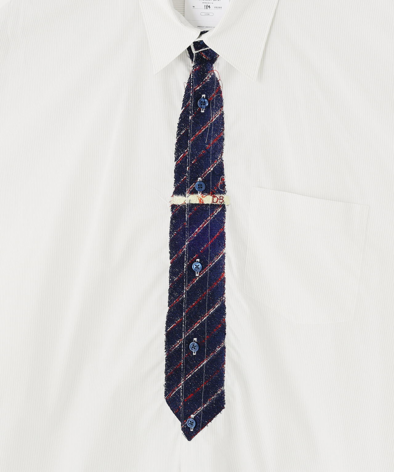 doublet/ダブレット/TROMPE L’OEIL TIE EMBROIDERY SHIRT