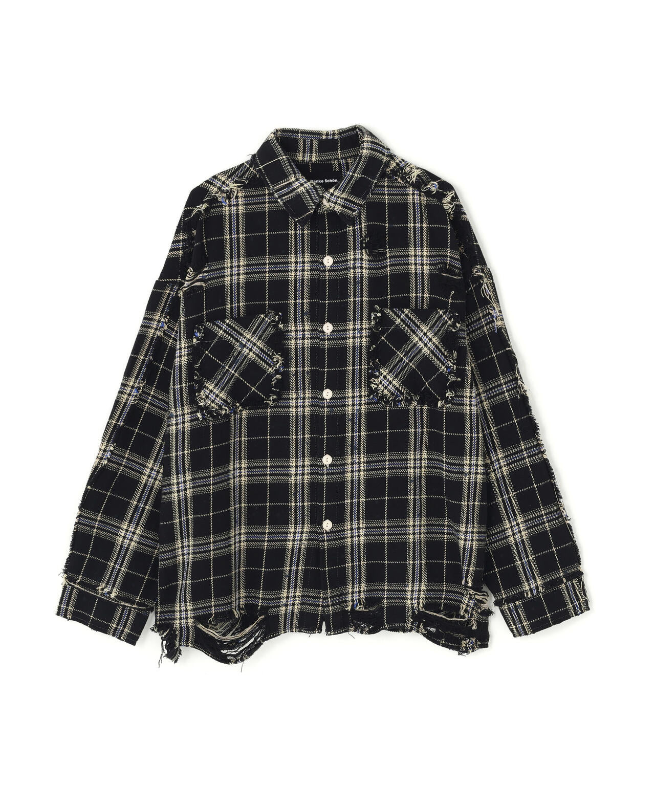 【WEB&DEPOT限定】DankeSchon/ダンケシェーン/FLANNEL DAMAGE SHIRTS