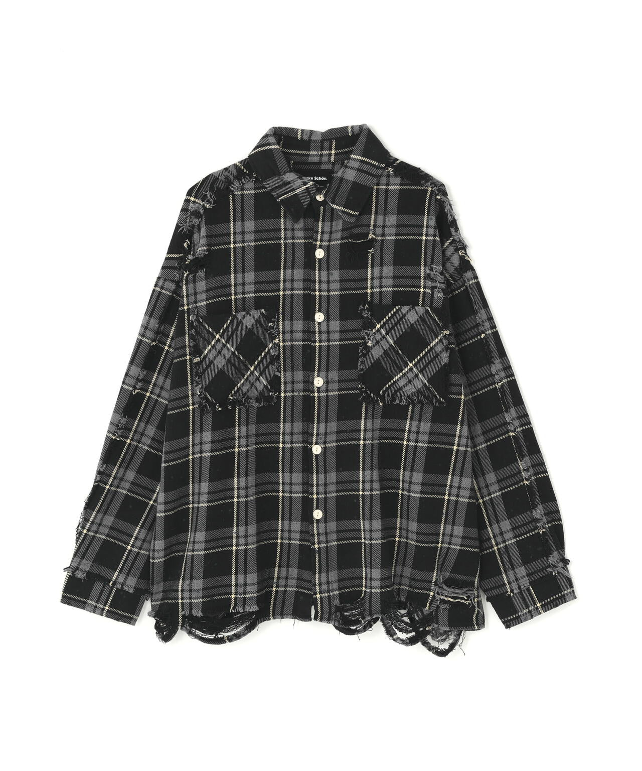 【WEB&DEPOT限定】DankeSchon/ダンケシェーン/FLANNEL DAMAGE SHIRTS