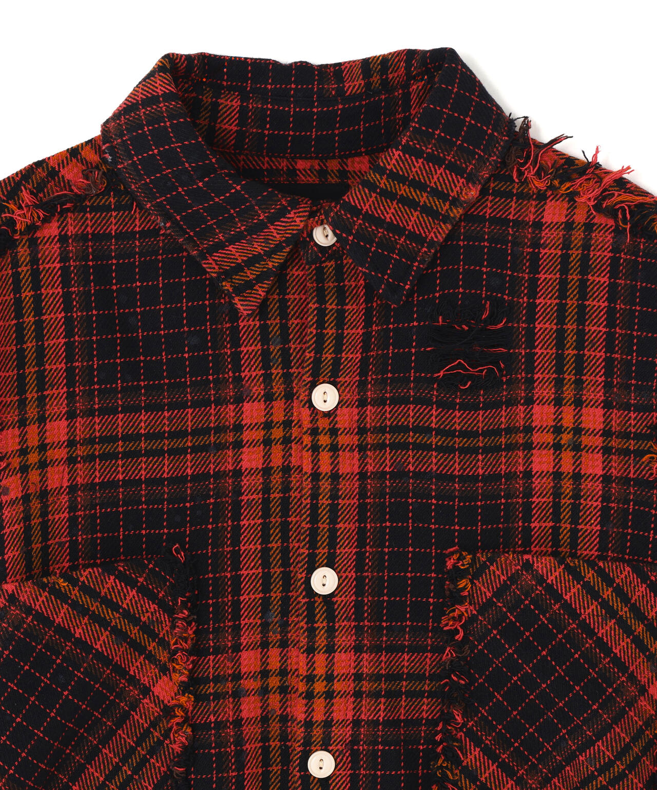 【WEB&DEPOT限定】DankeSchon/ダンケシェーン/FLANNEL DAMAGE SHIRTS