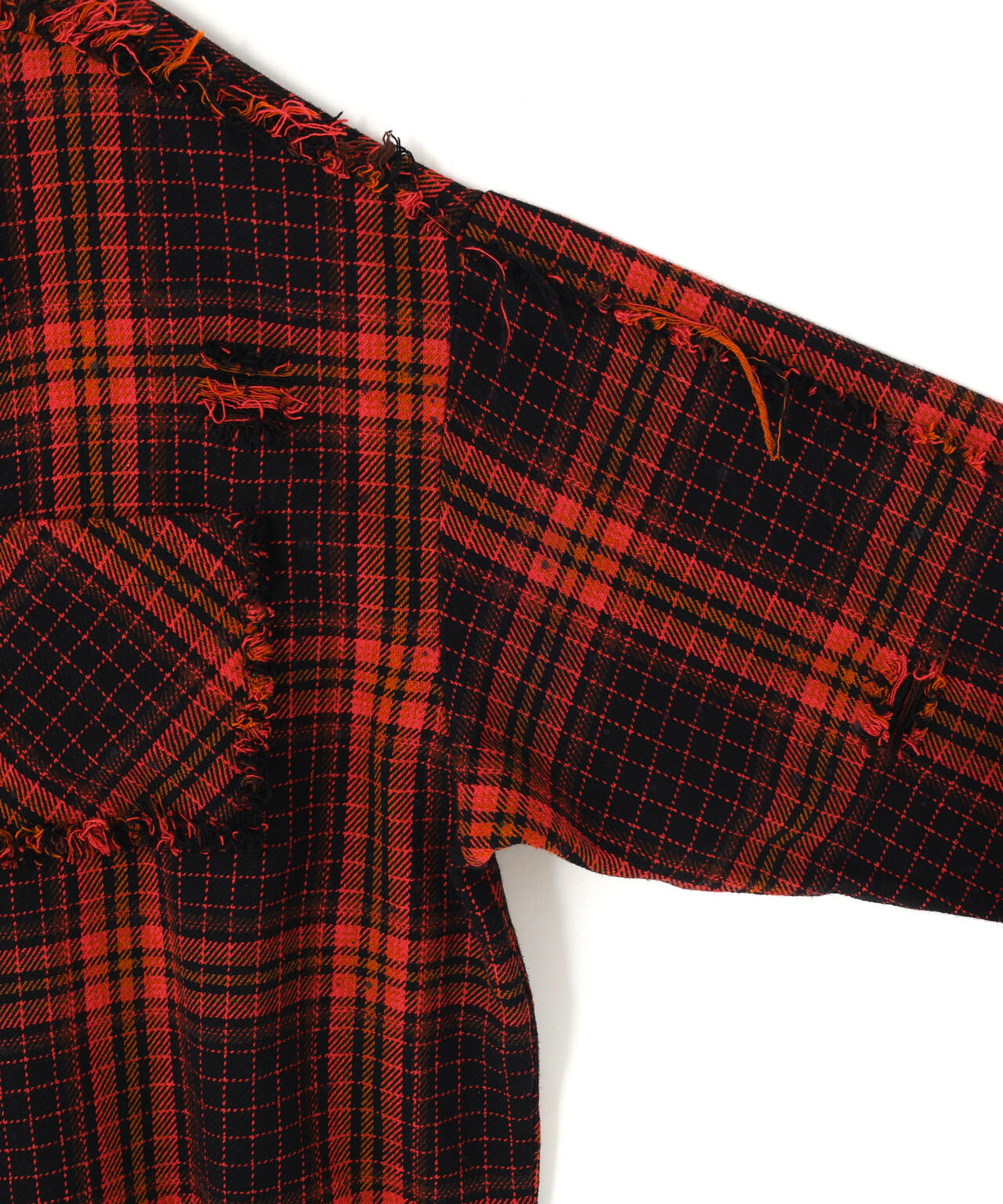 【WEB&DEPOT限定】DankeSchon/ダンケシェーン/FLANNEL DAMAGE SHIRTS